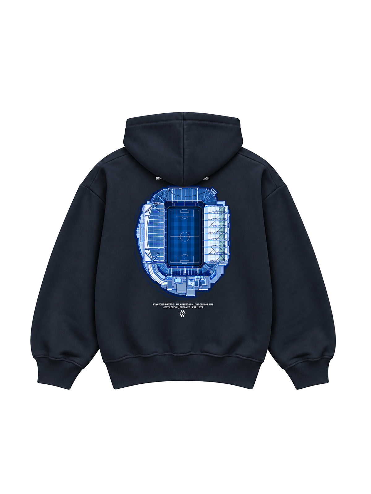 The Bridge Navy Hoodie