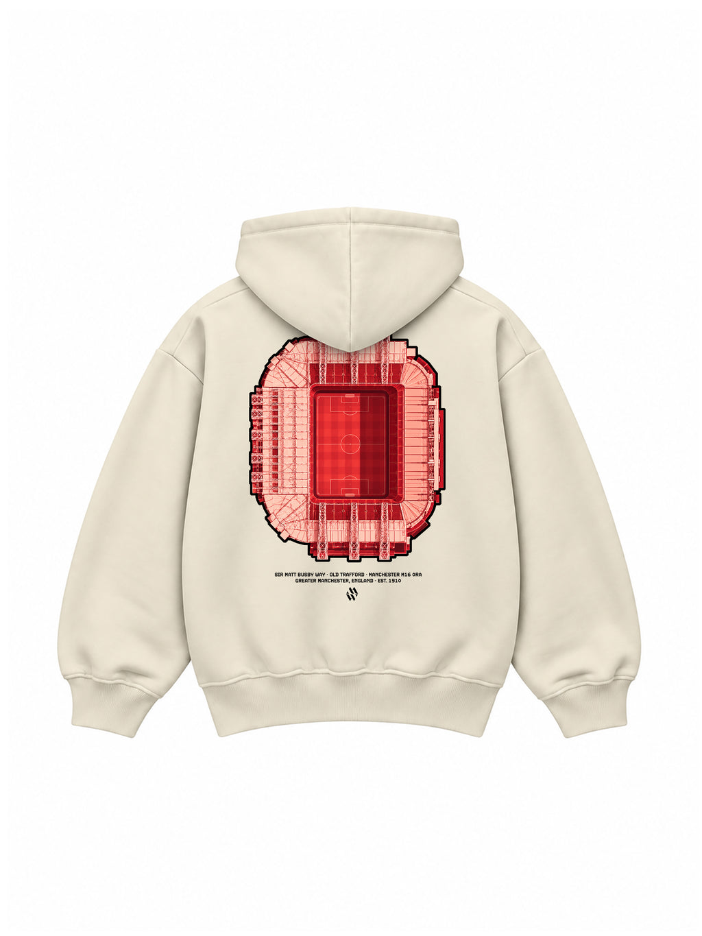 Old Trafford Vintage Hoodie