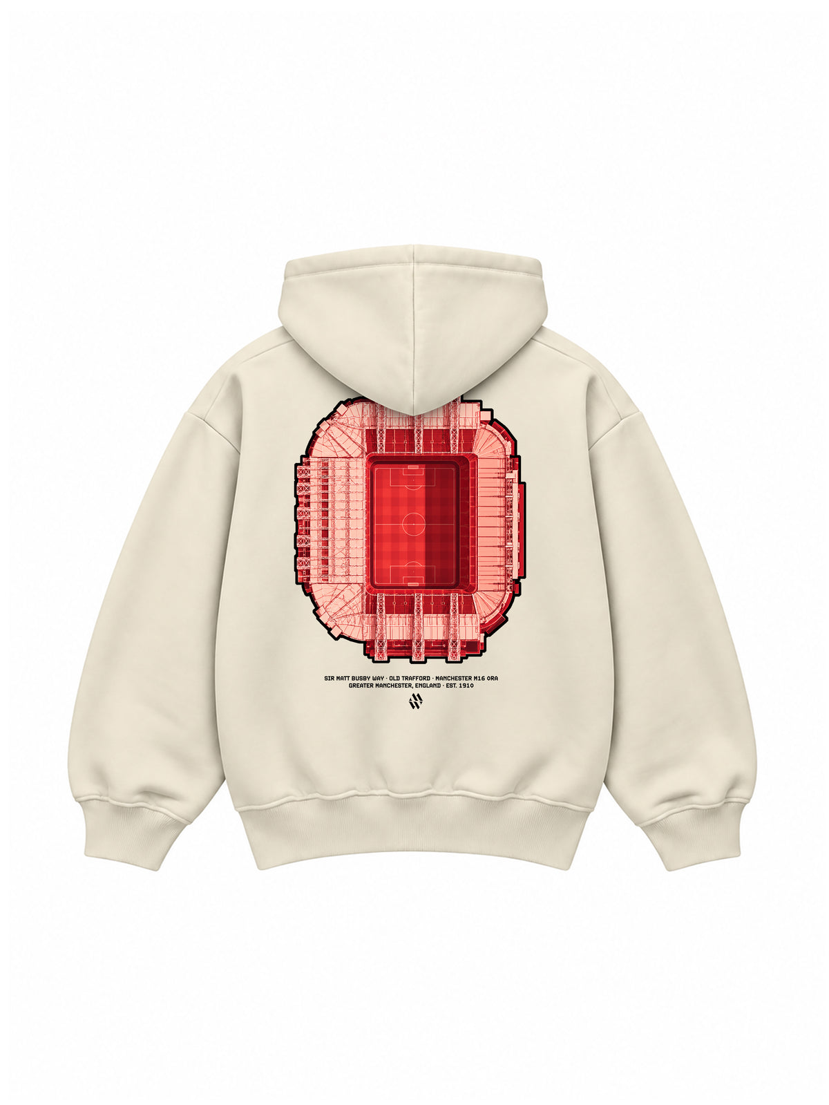 Old Trafford Vintage Hoodie