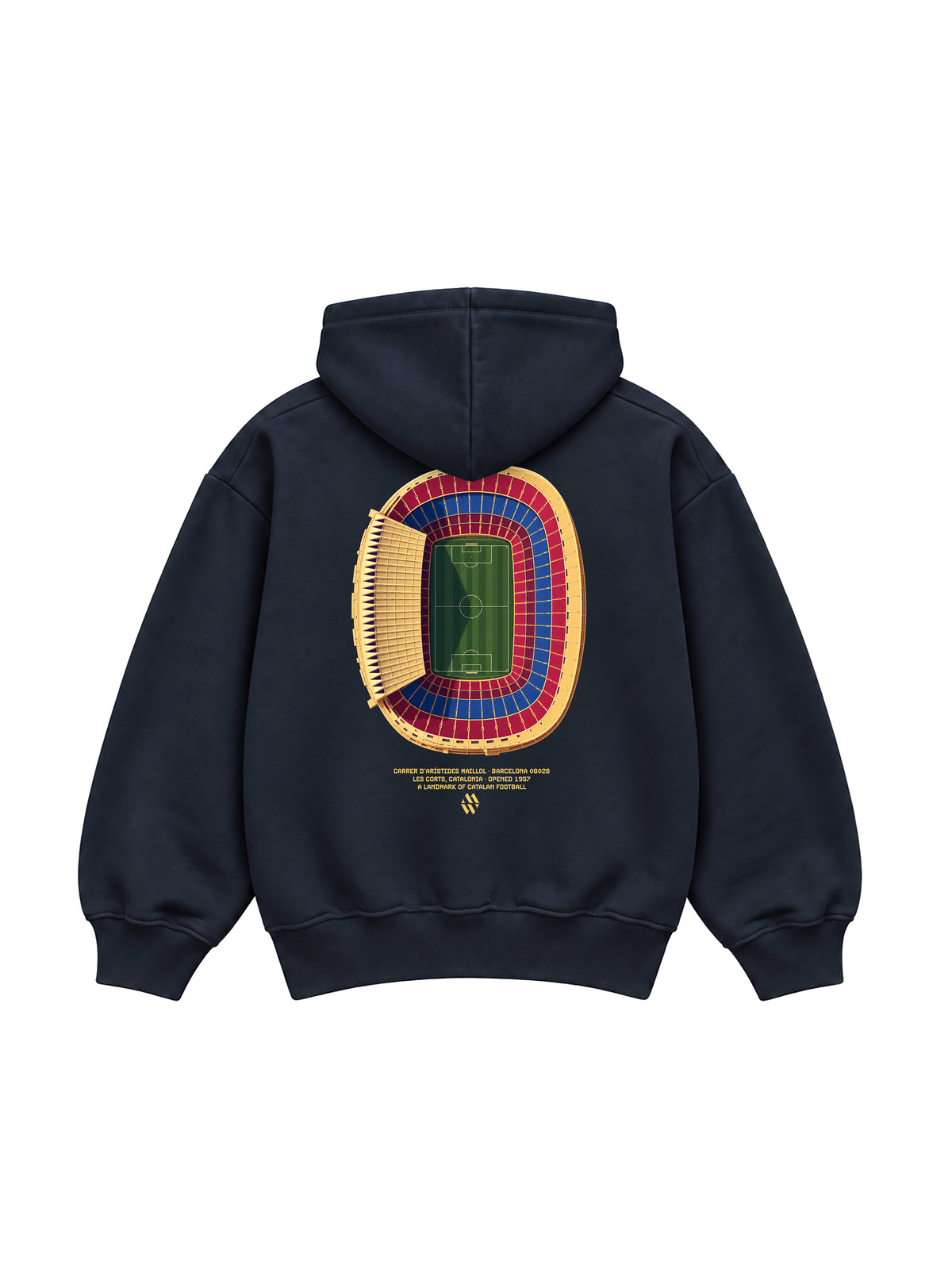 Barcelona Navy Hoodie
