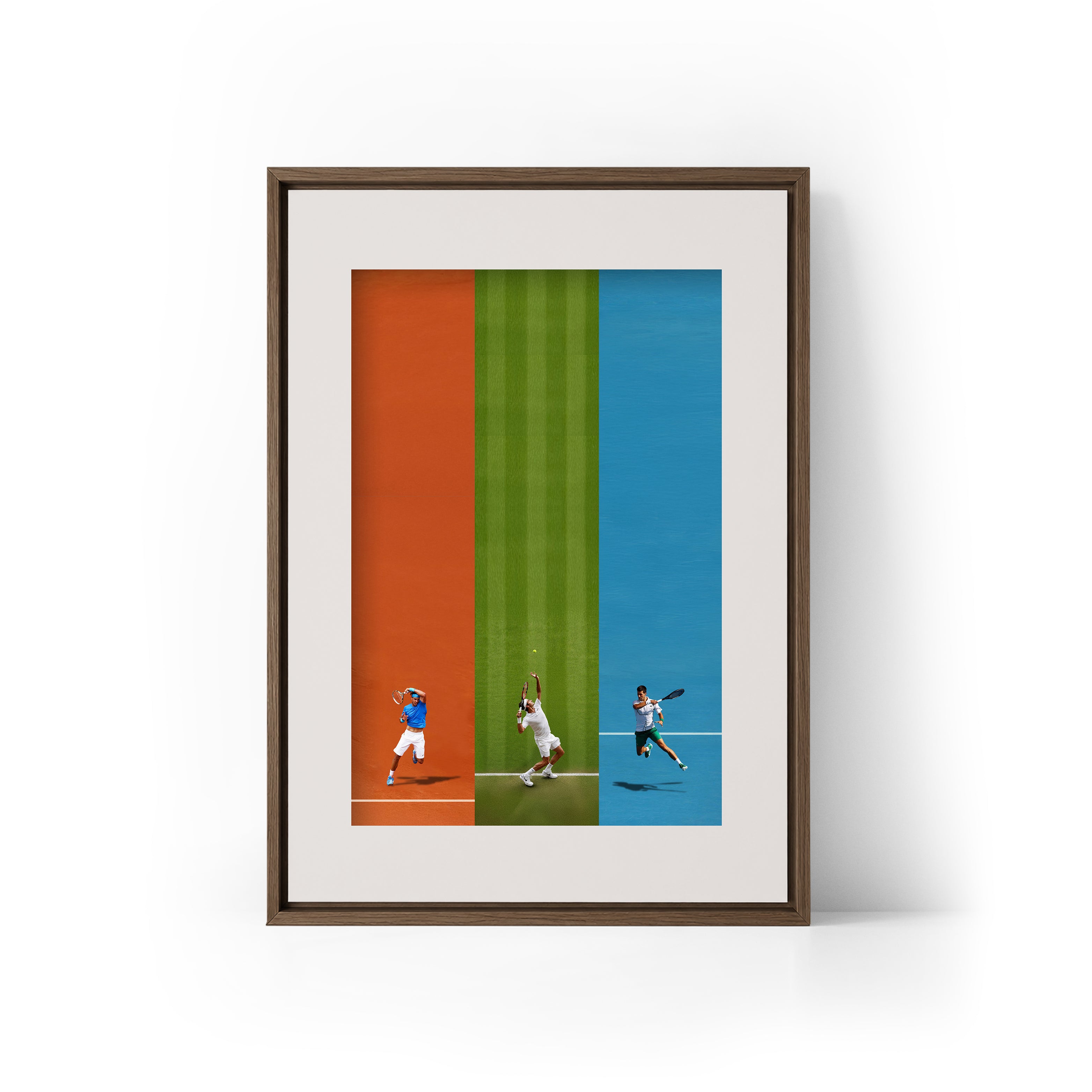 ICONS Tennis Trio Framed Canvas