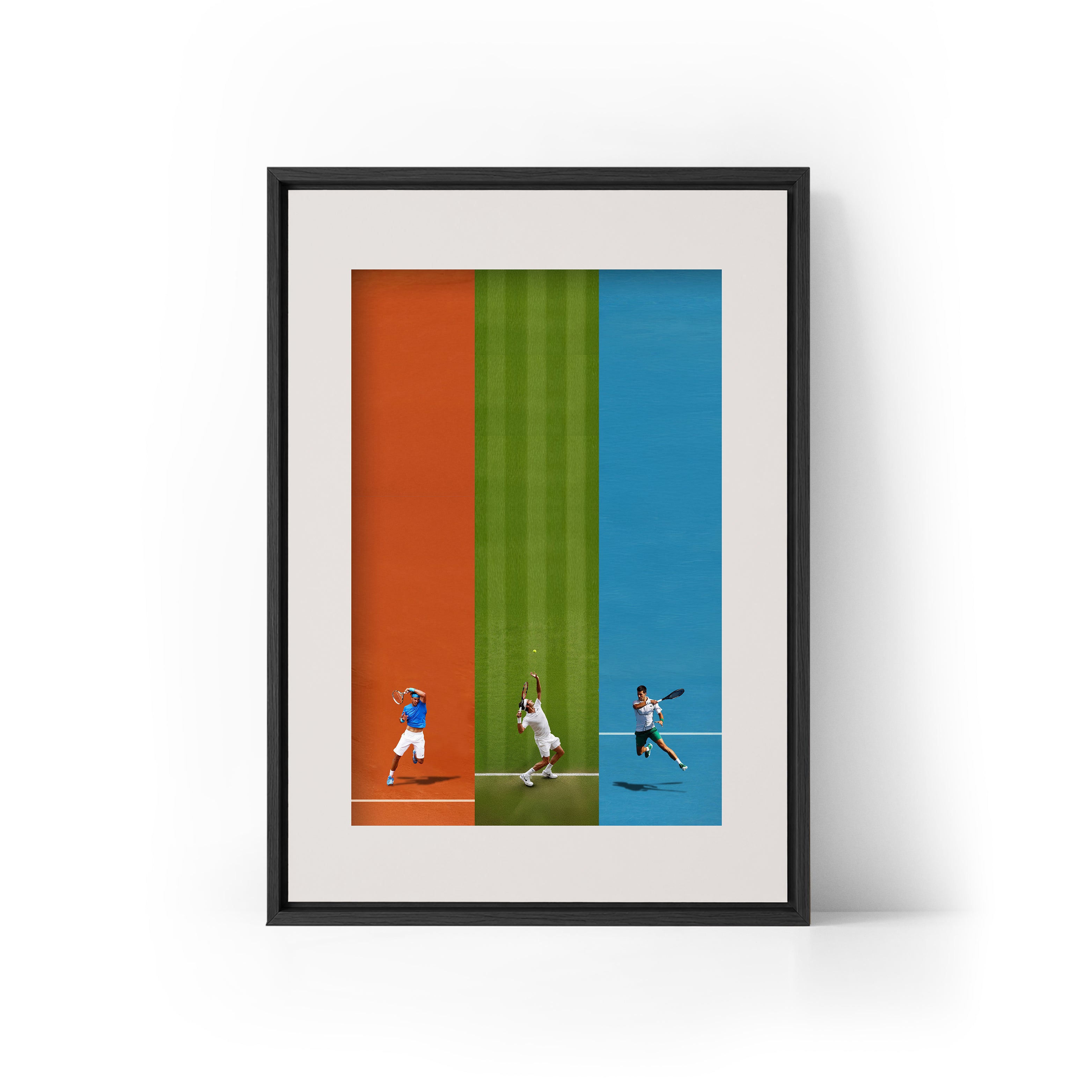 ICONS Tennis Trio Framed Canvas
