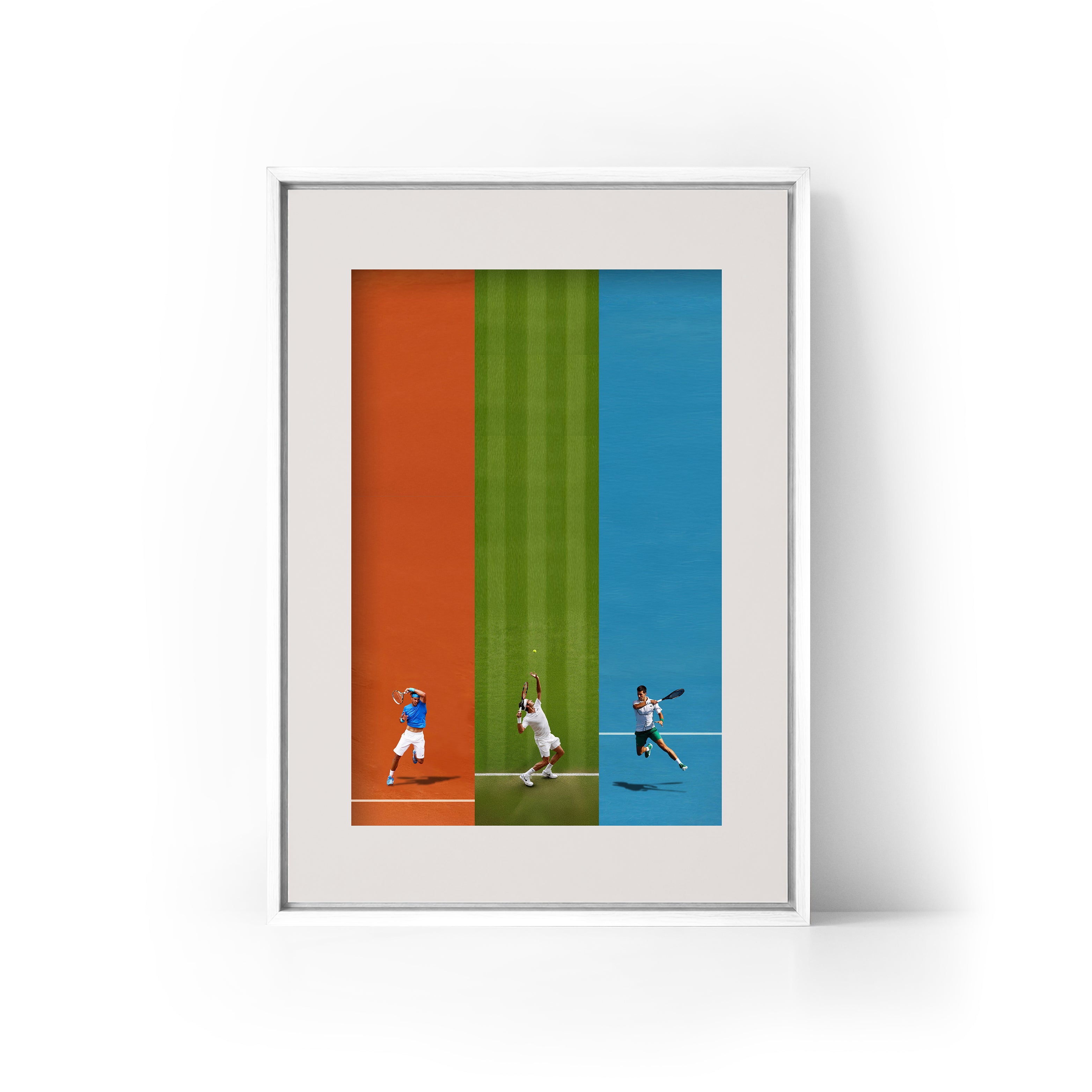 ICONS Tennis Trio Framed Canvas