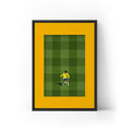 ICON Ronaldhino x Brazil Framed Canvas