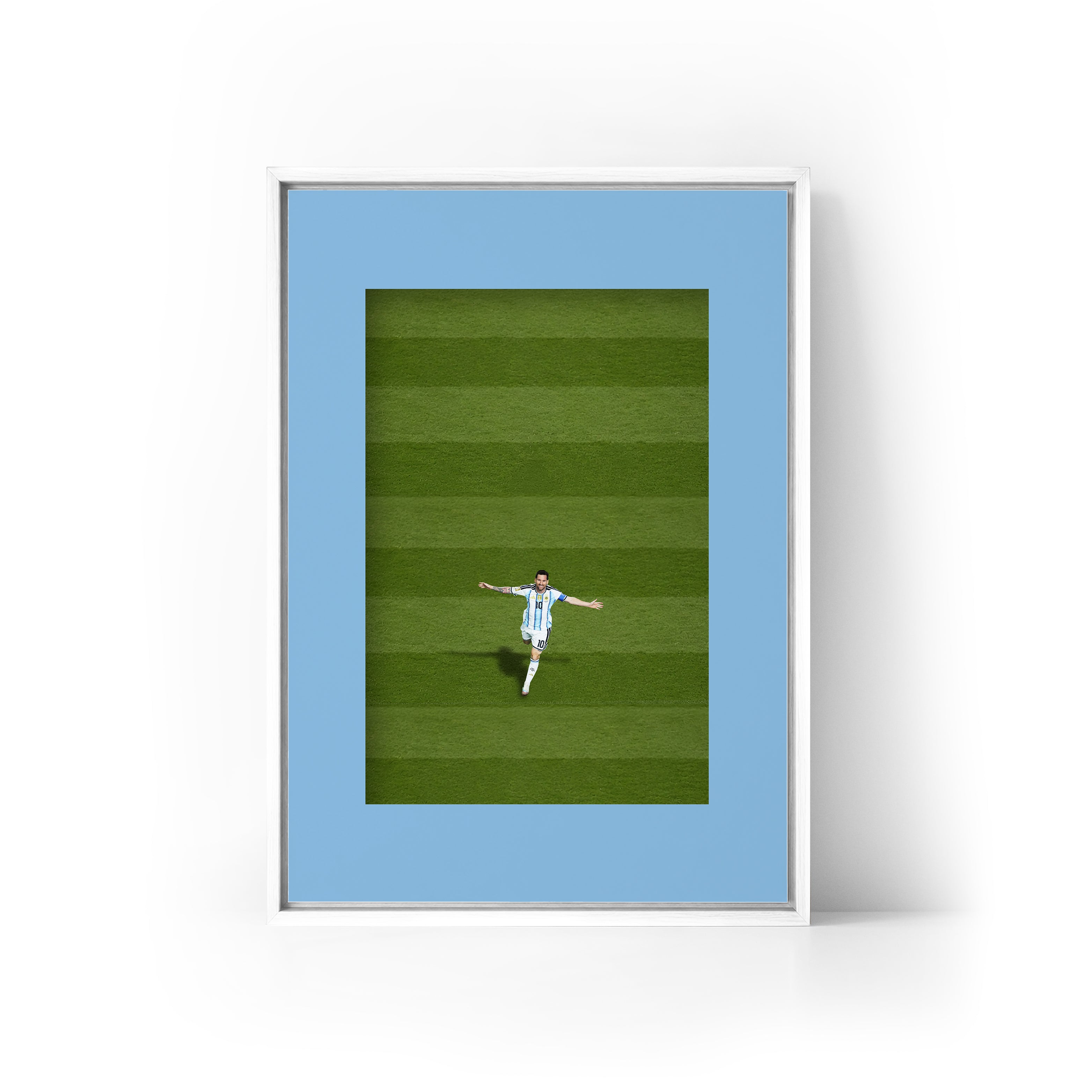 ICON Messi x Argentina Framed Canvas