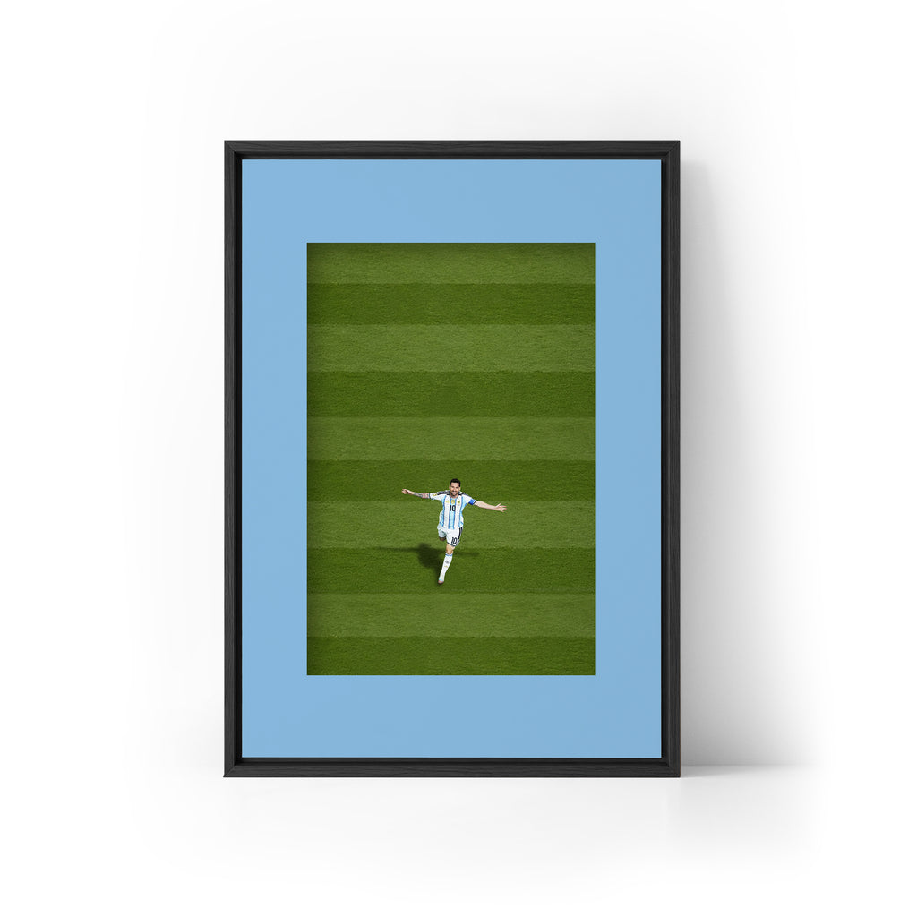 ICON Messi x Argentina Framed Canvas