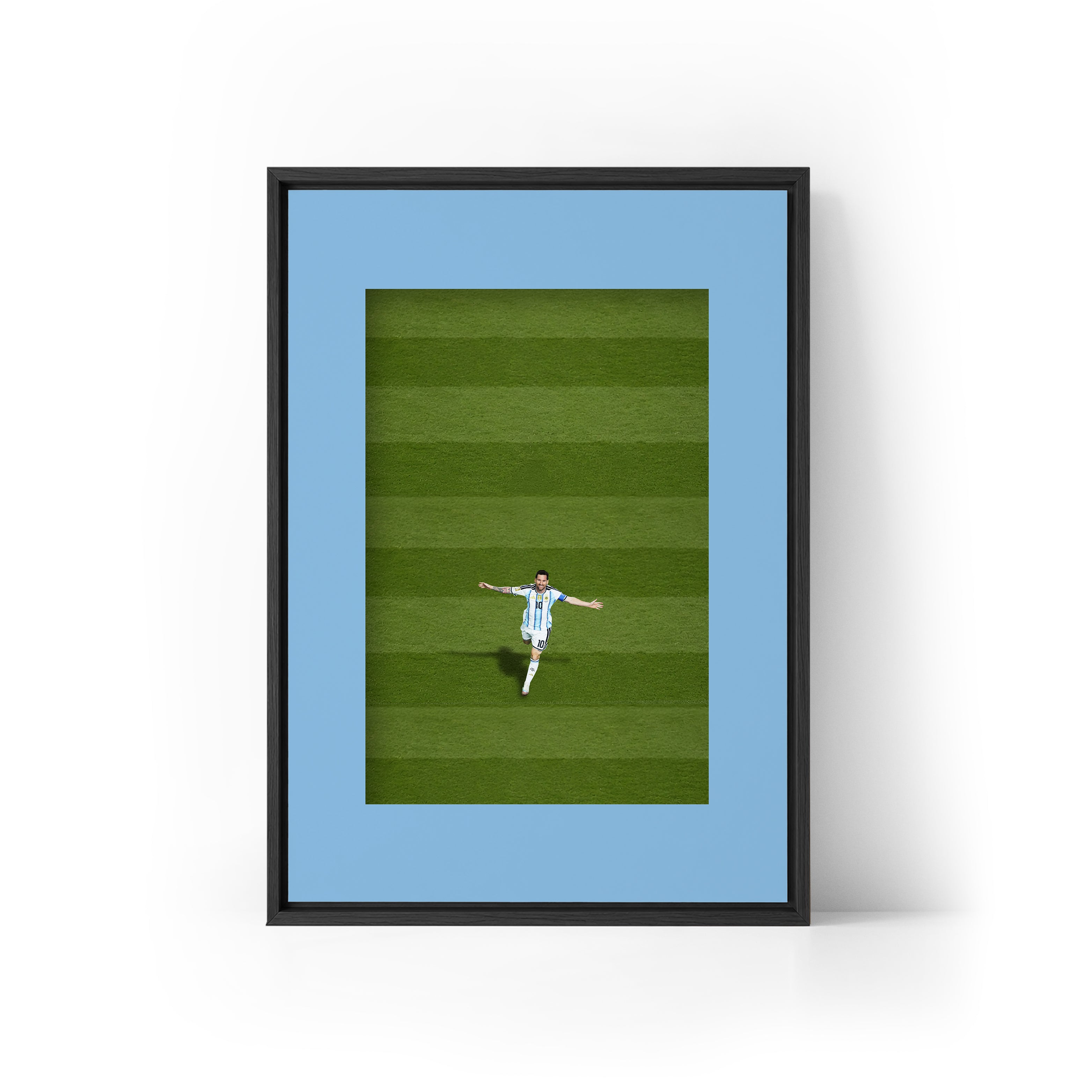 ICON Messi x Argentina Framed Canvas