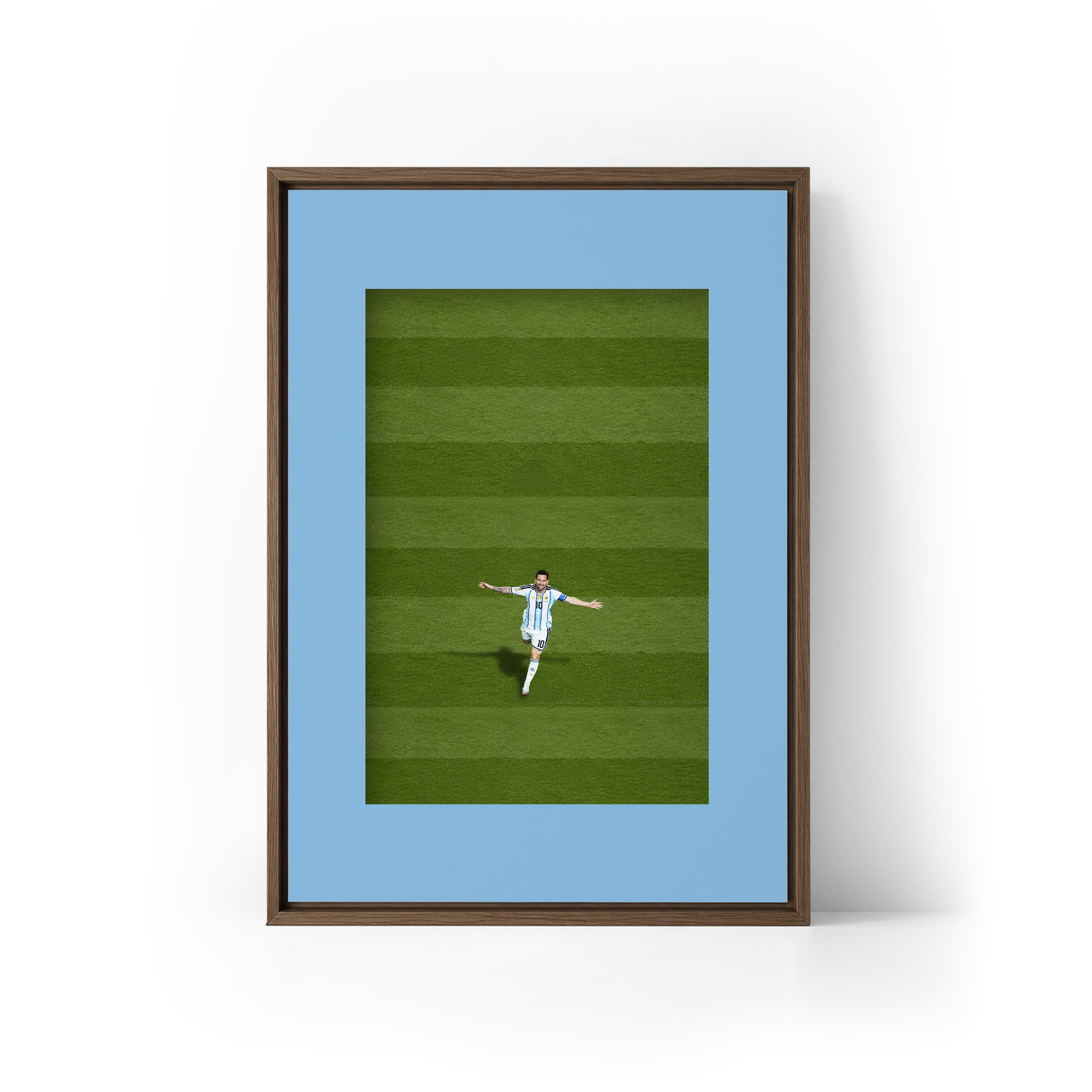 ICON Messi x Argentina Framed Canvas