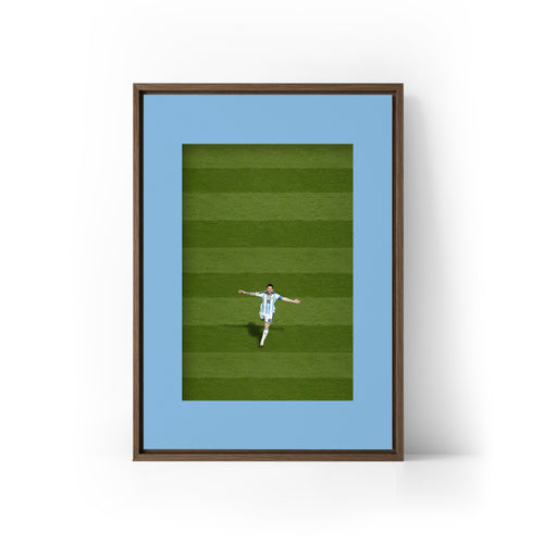 ICON Messi x Argentina Framed Canvas