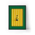 LEGEND Pele Framed Canvas