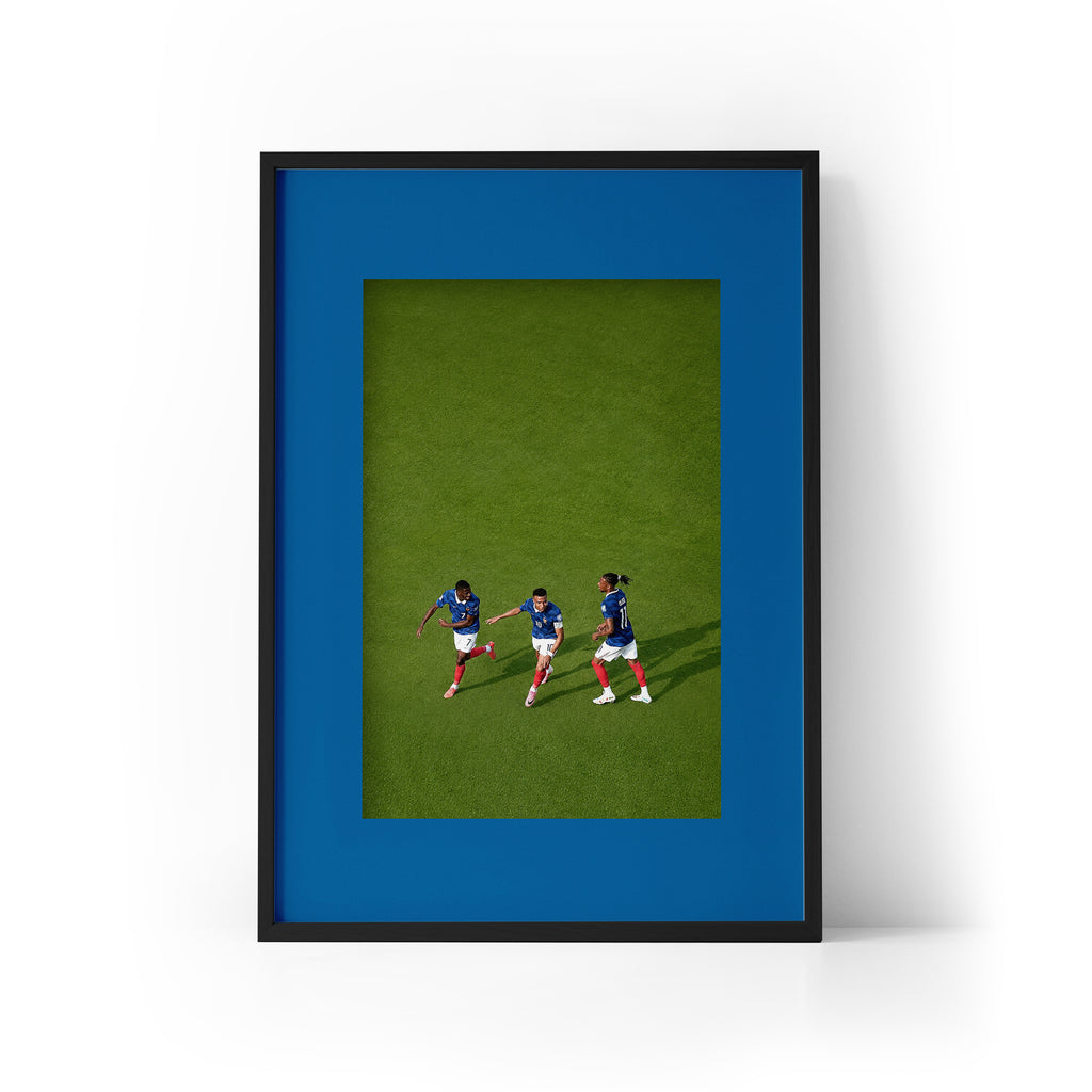 ICONS French Front Three Framed Print