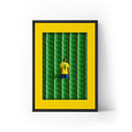 LEGEND Ronaldo x Brazil Framed Canvas