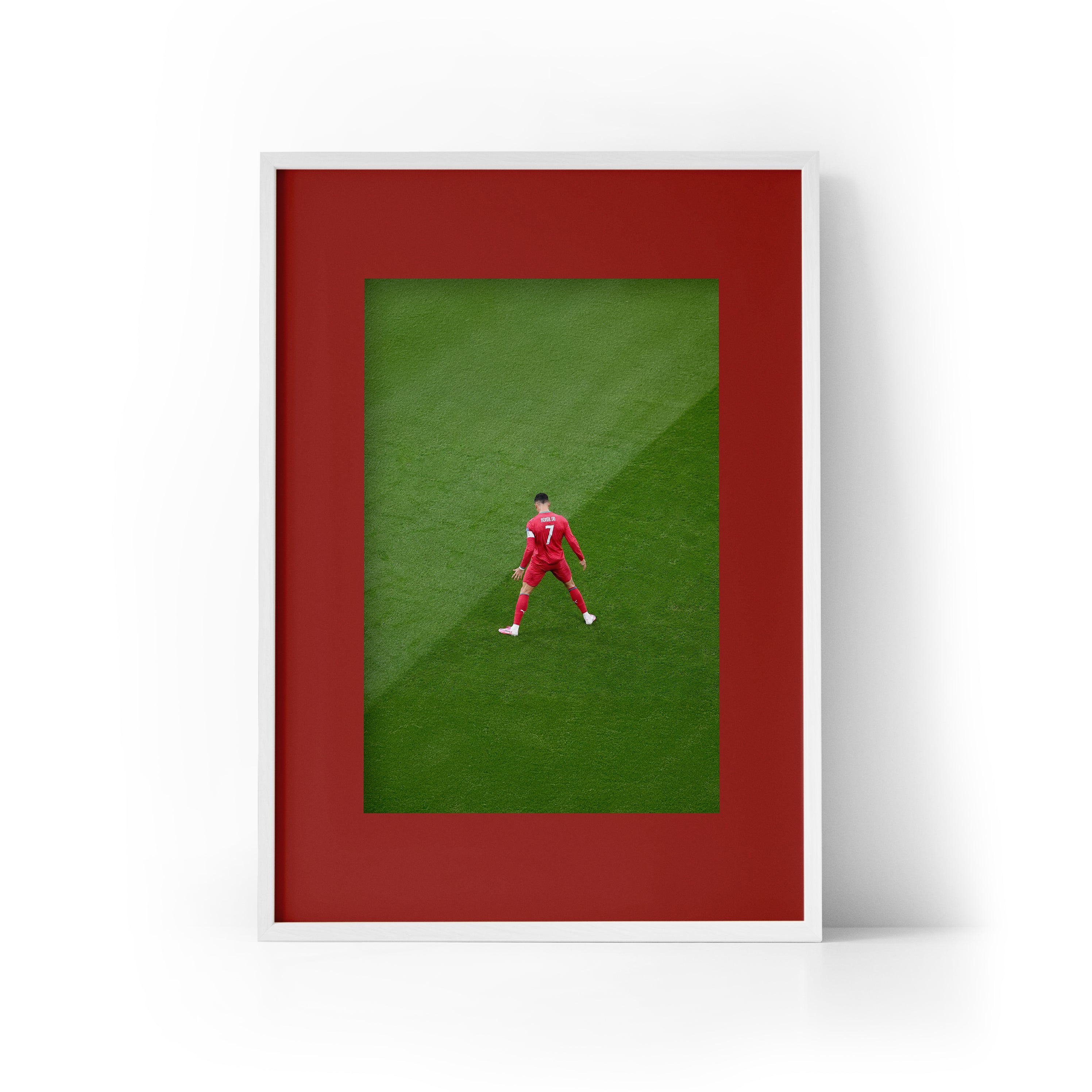 ICON Ronaldo x Portugal Framed Print