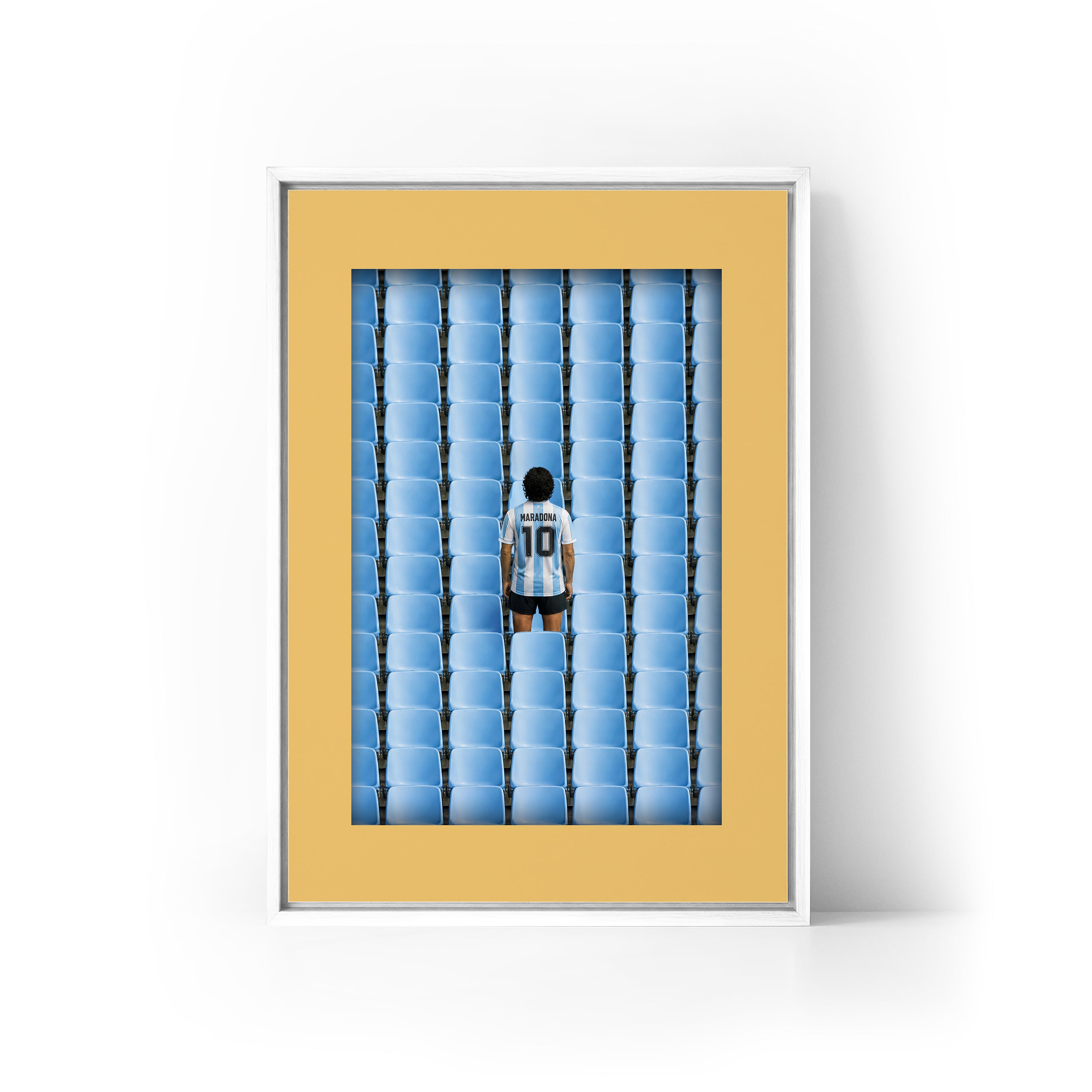 LEGEND Maradona x Argentina Framed Canvas