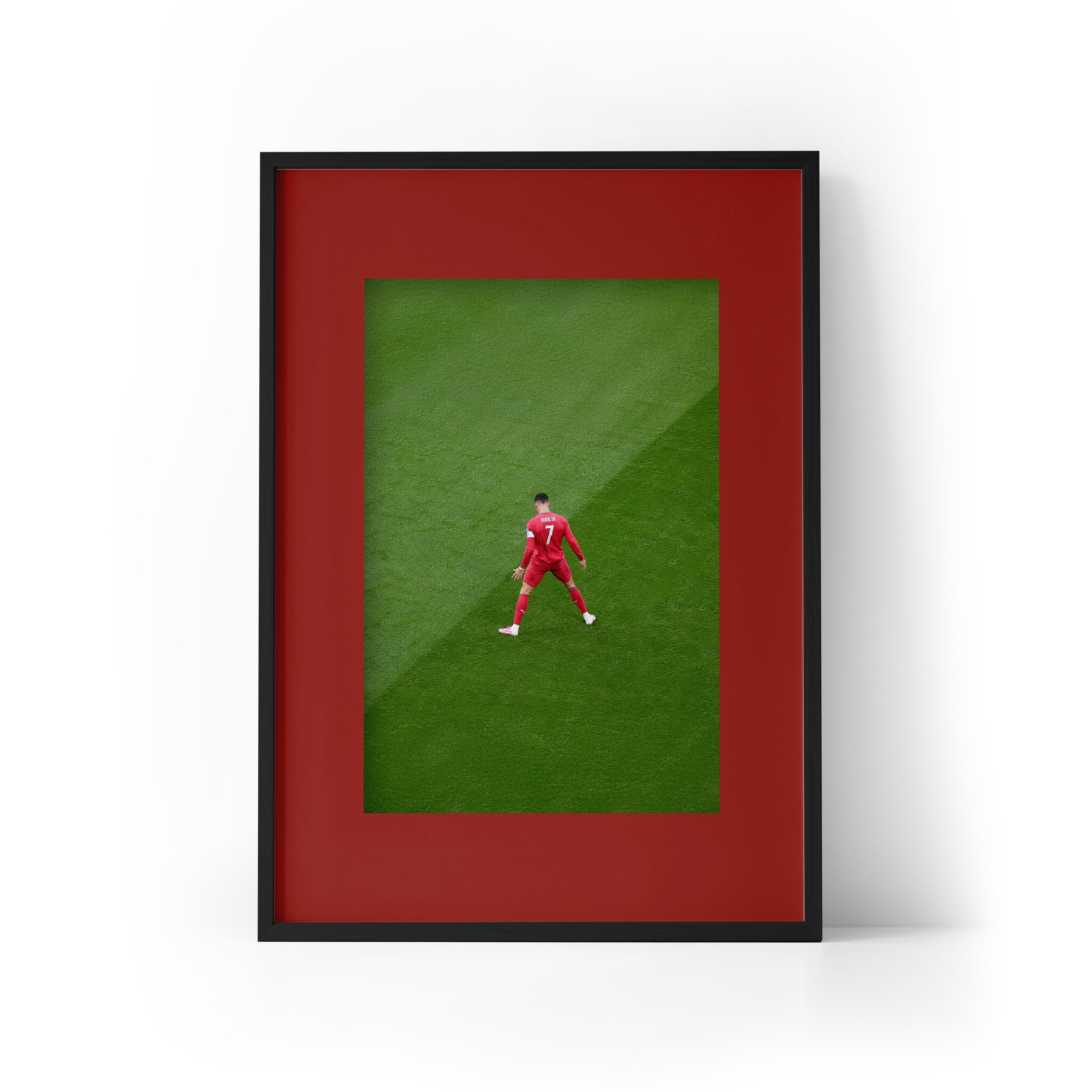 ICON Ronaldo x Portugal Framed Print