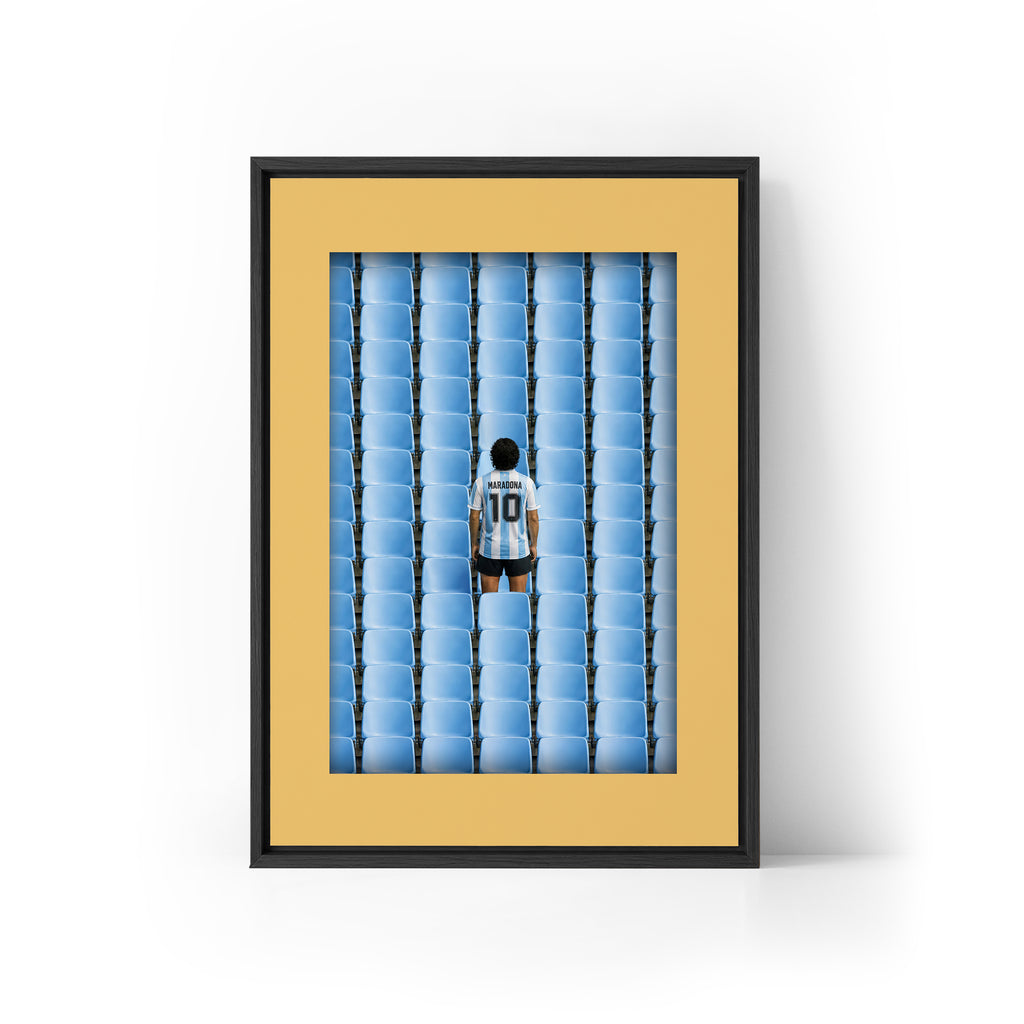 LEGEND Maradona x Argentina Framed Canvas