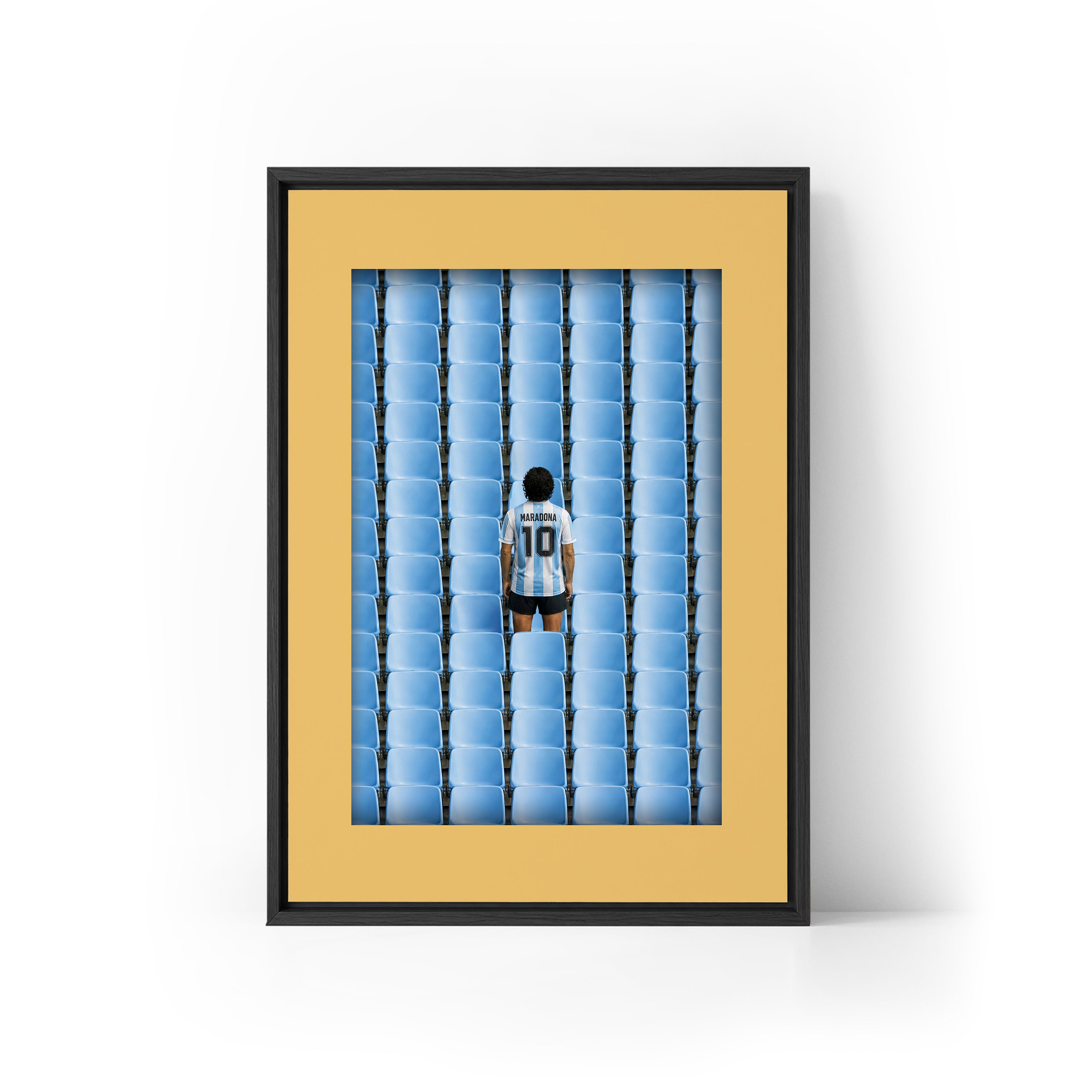 LEGEND Maradona x Argentina Framed Canvas