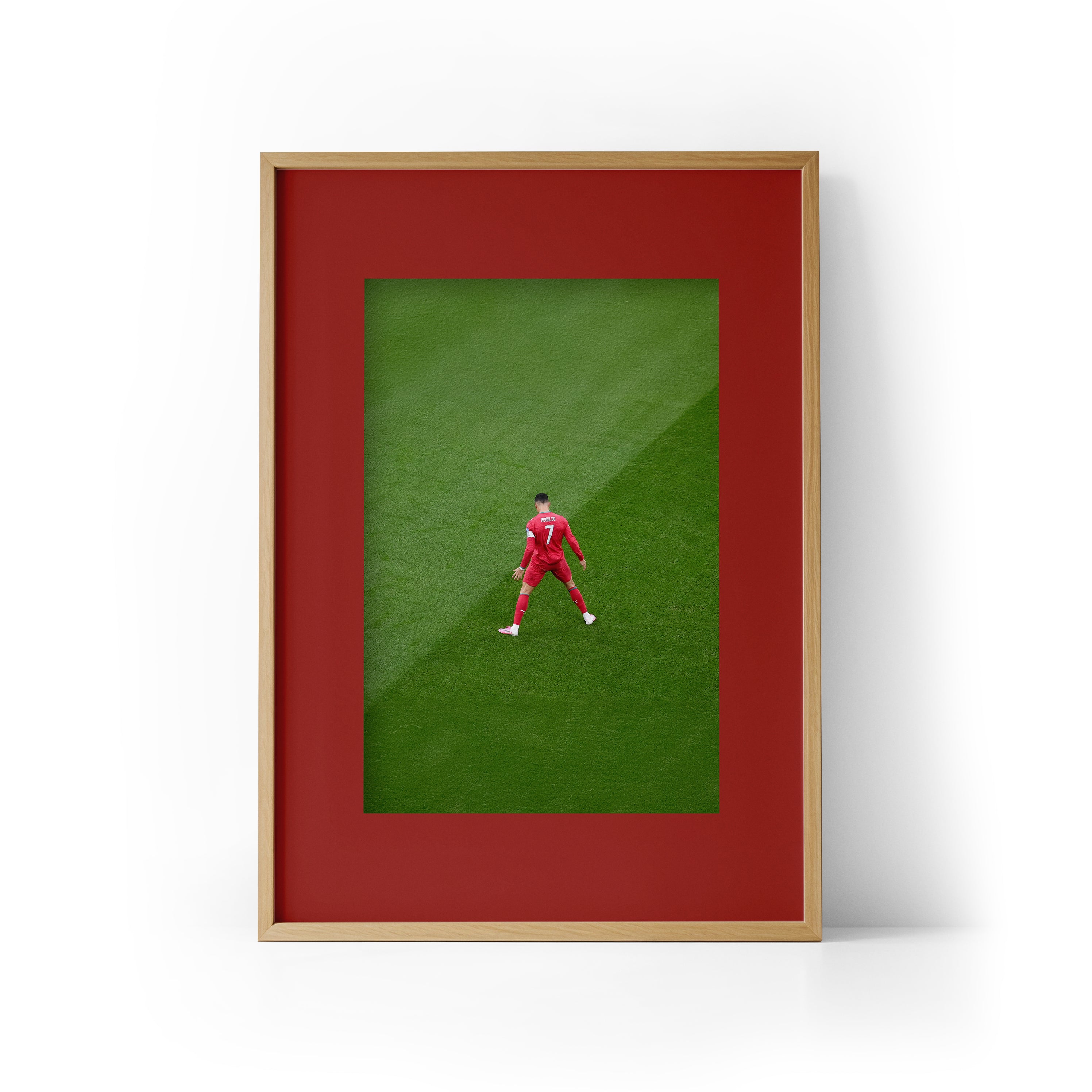 ICON Ronaldo x Portugal Framed Print