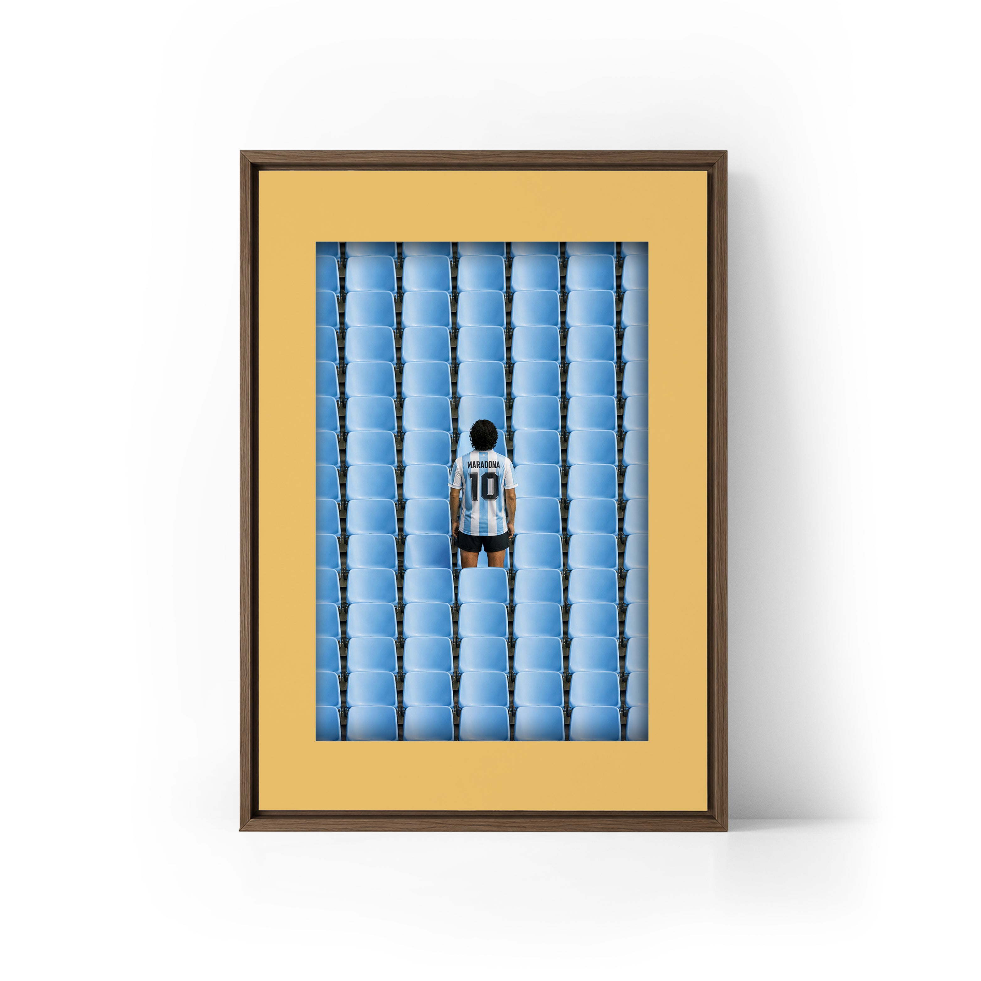 LEGEND Maradona x Argentina Framed Canvas