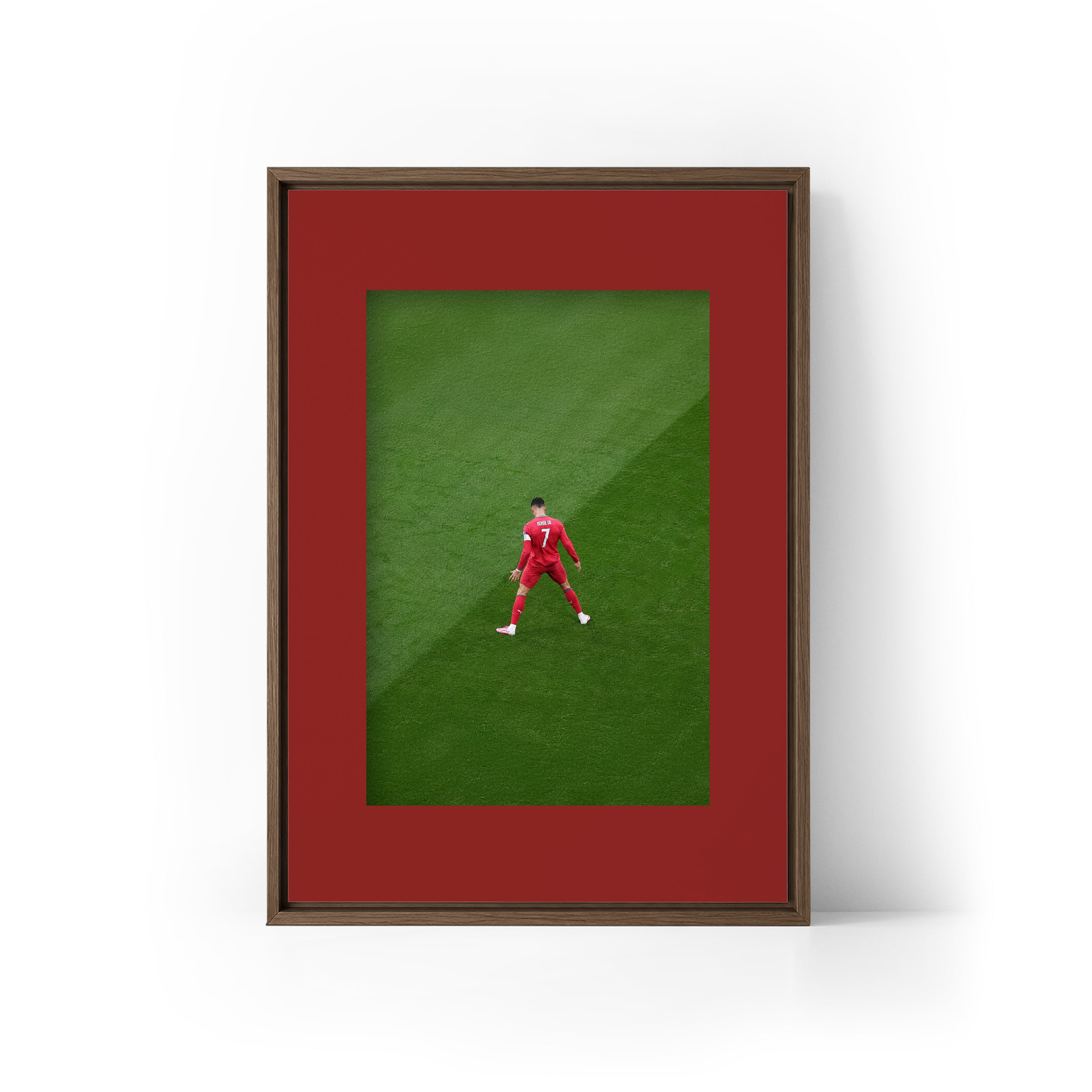 ICON Cristiano Ronaldo x Portugal Framed Canvas