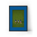 ICONS France Front Three Framed Canvas