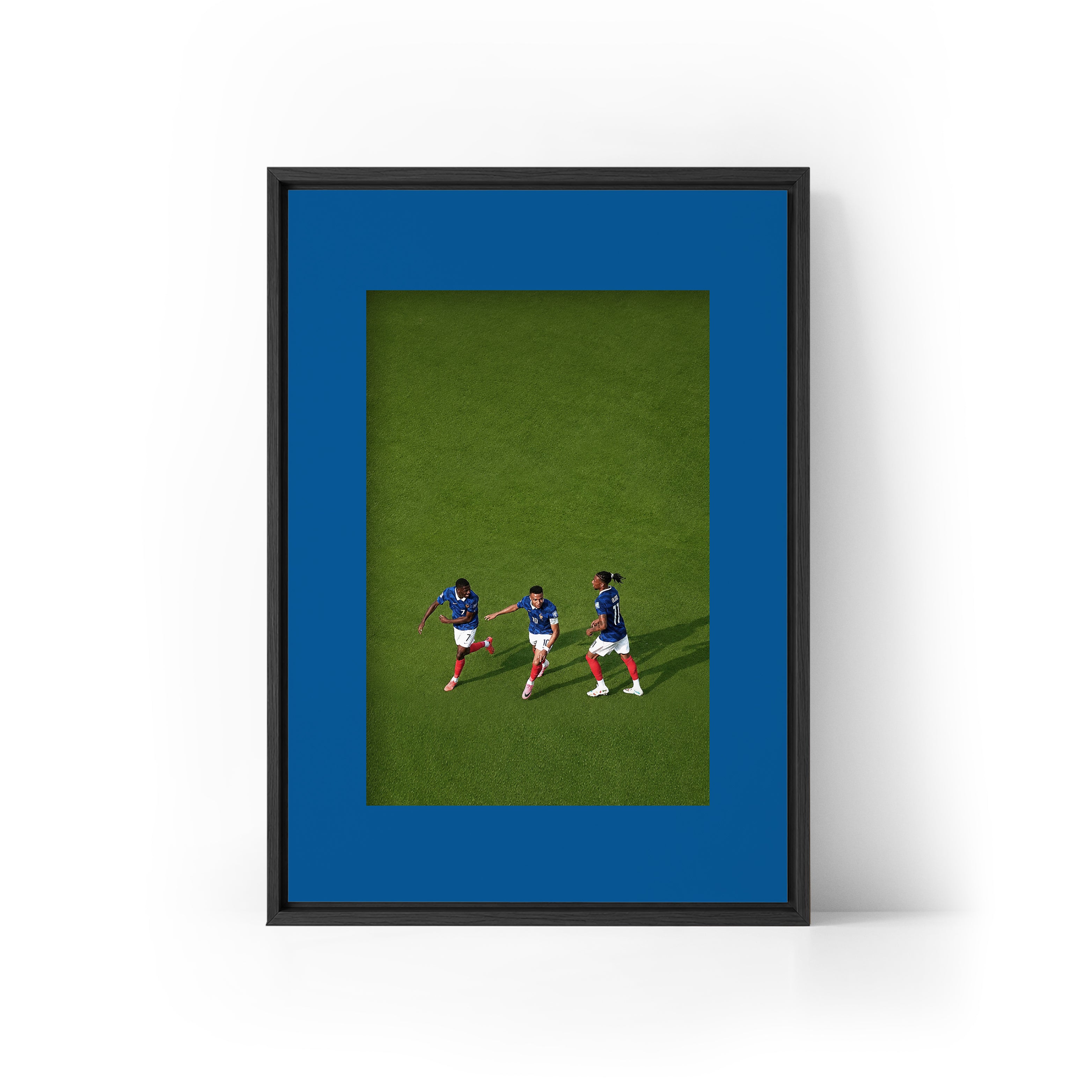 ICONS France Front Three Framed Canvas
