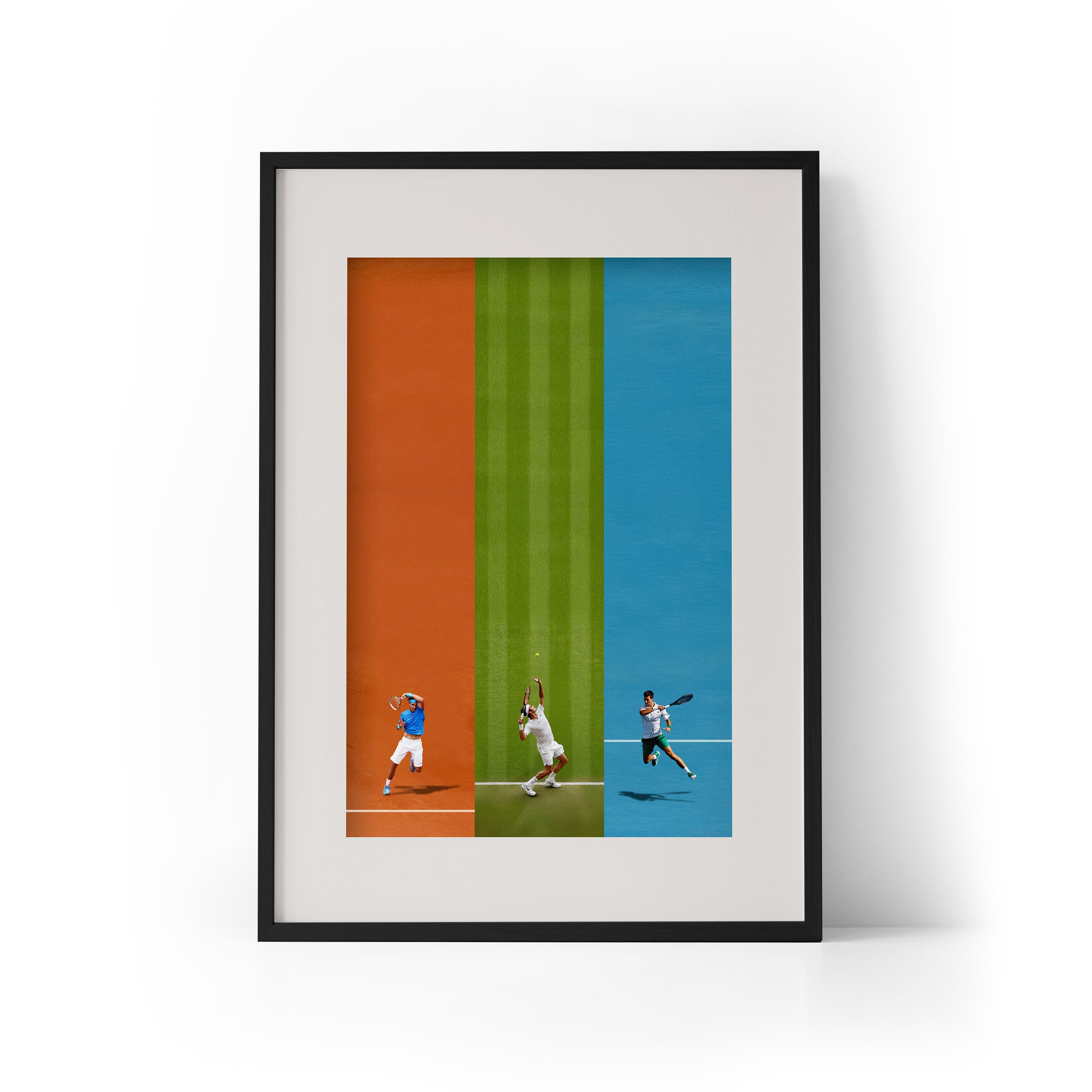 ICONS Tennis Trio Framed Print
