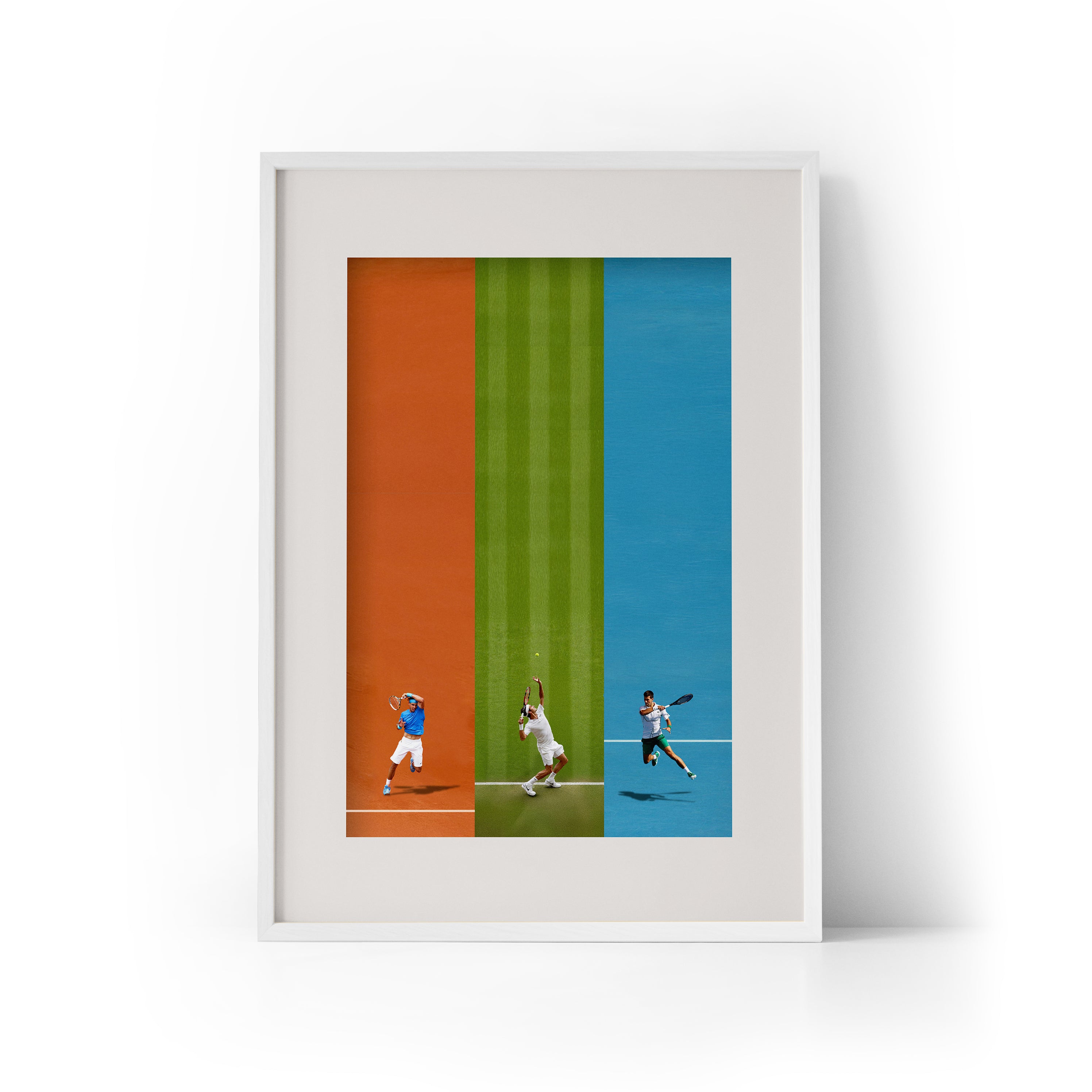 ICONS Tennis Trio Framed Print