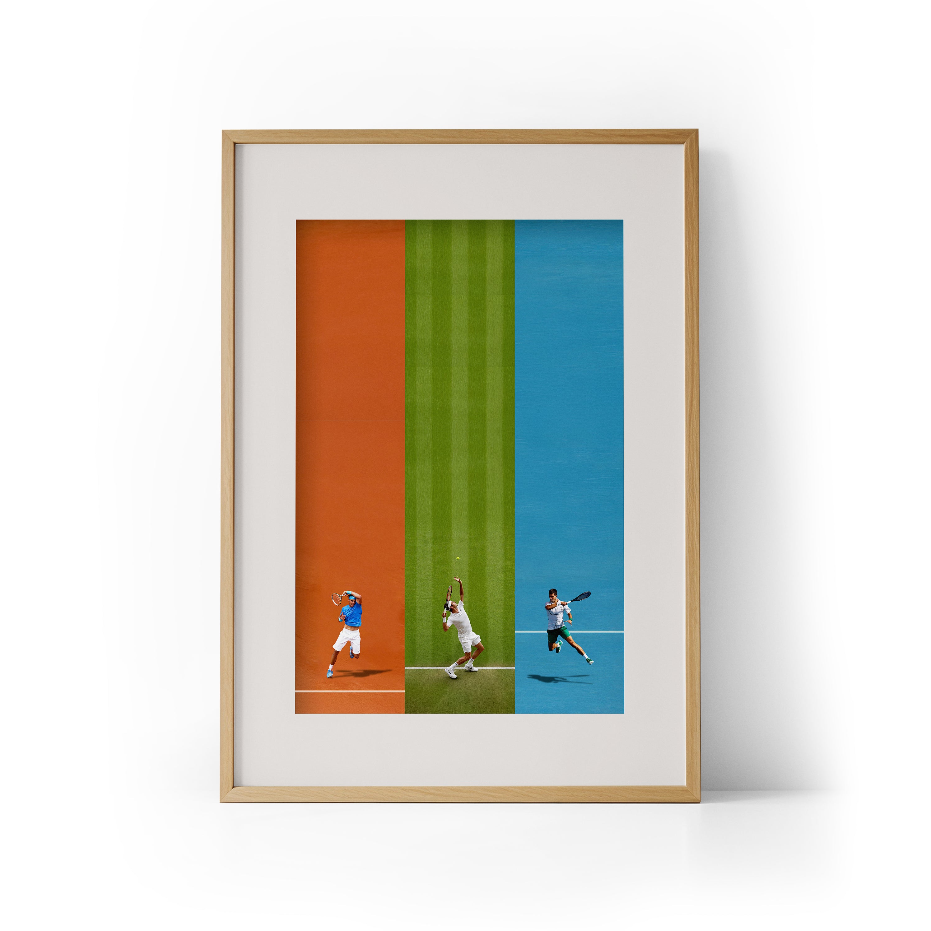 ICONS Tennis Trio Framed Print