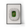 Kane x Allianz Arena Framed Print