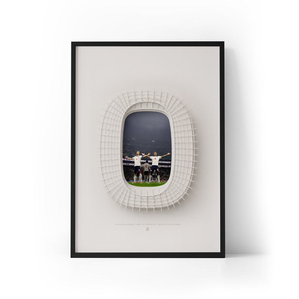 Kane & Bellingham x Azteca Framed Print