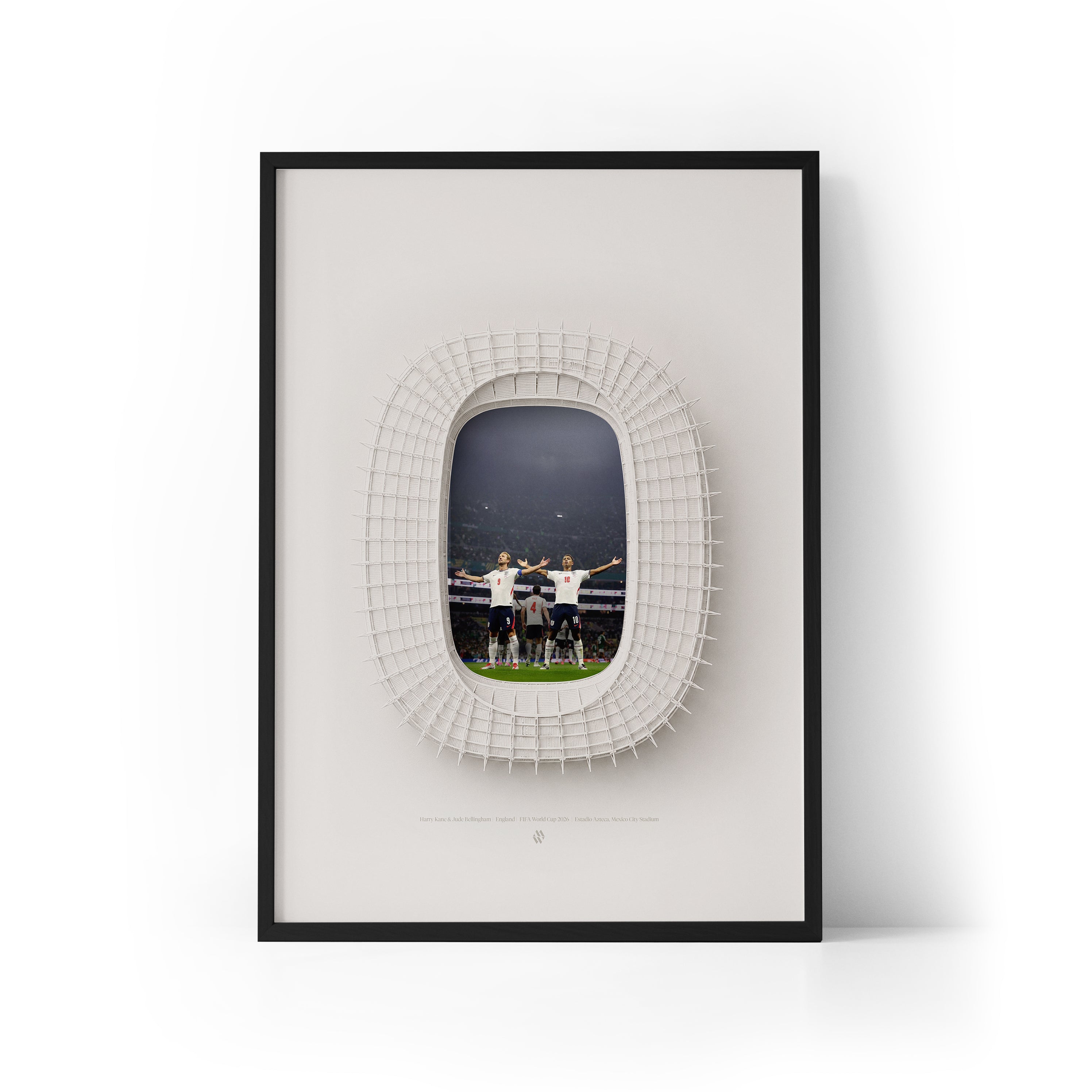 Kane & Bellingham x Azteca Framed Print