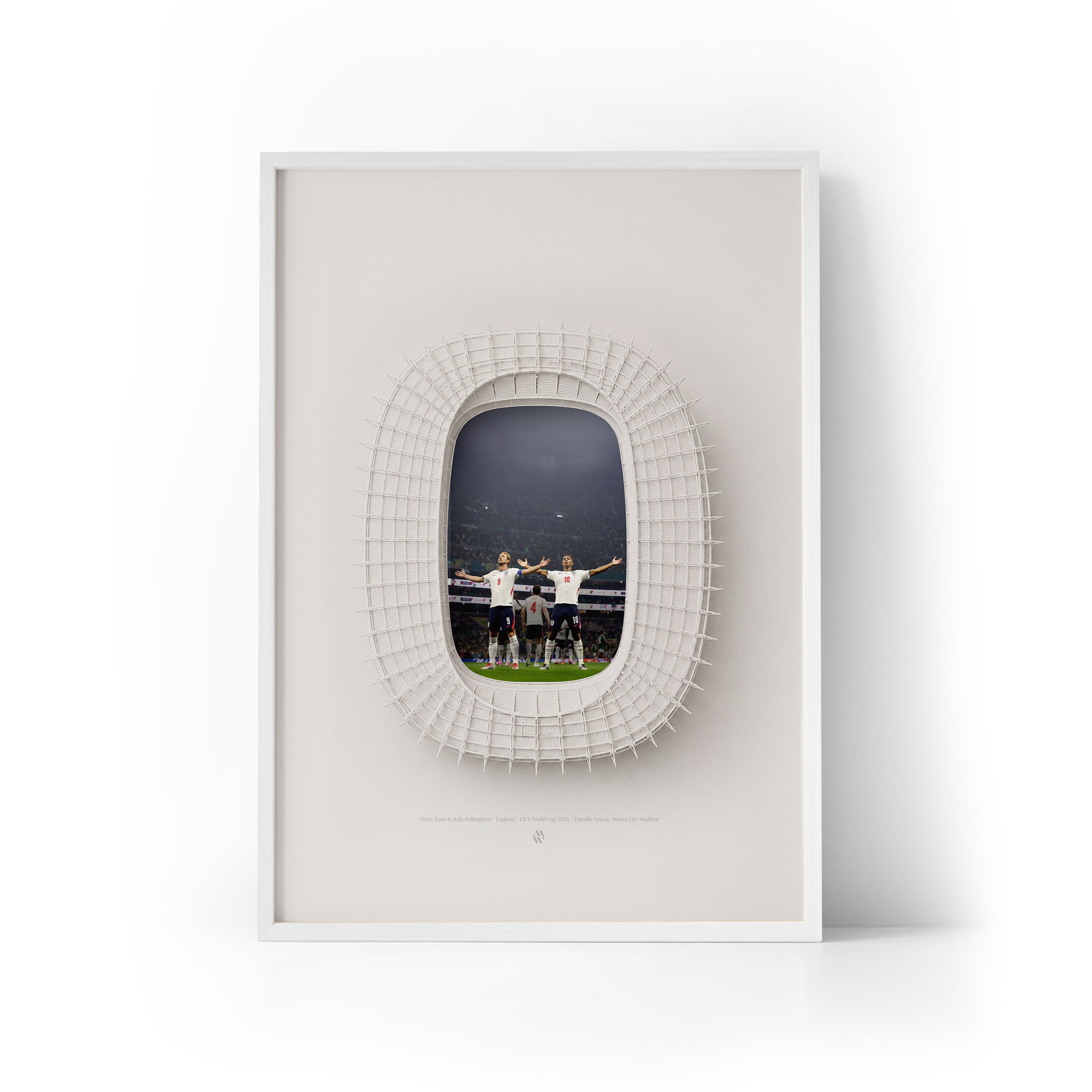 Kane & Bellingham x Azteca Framed Print
