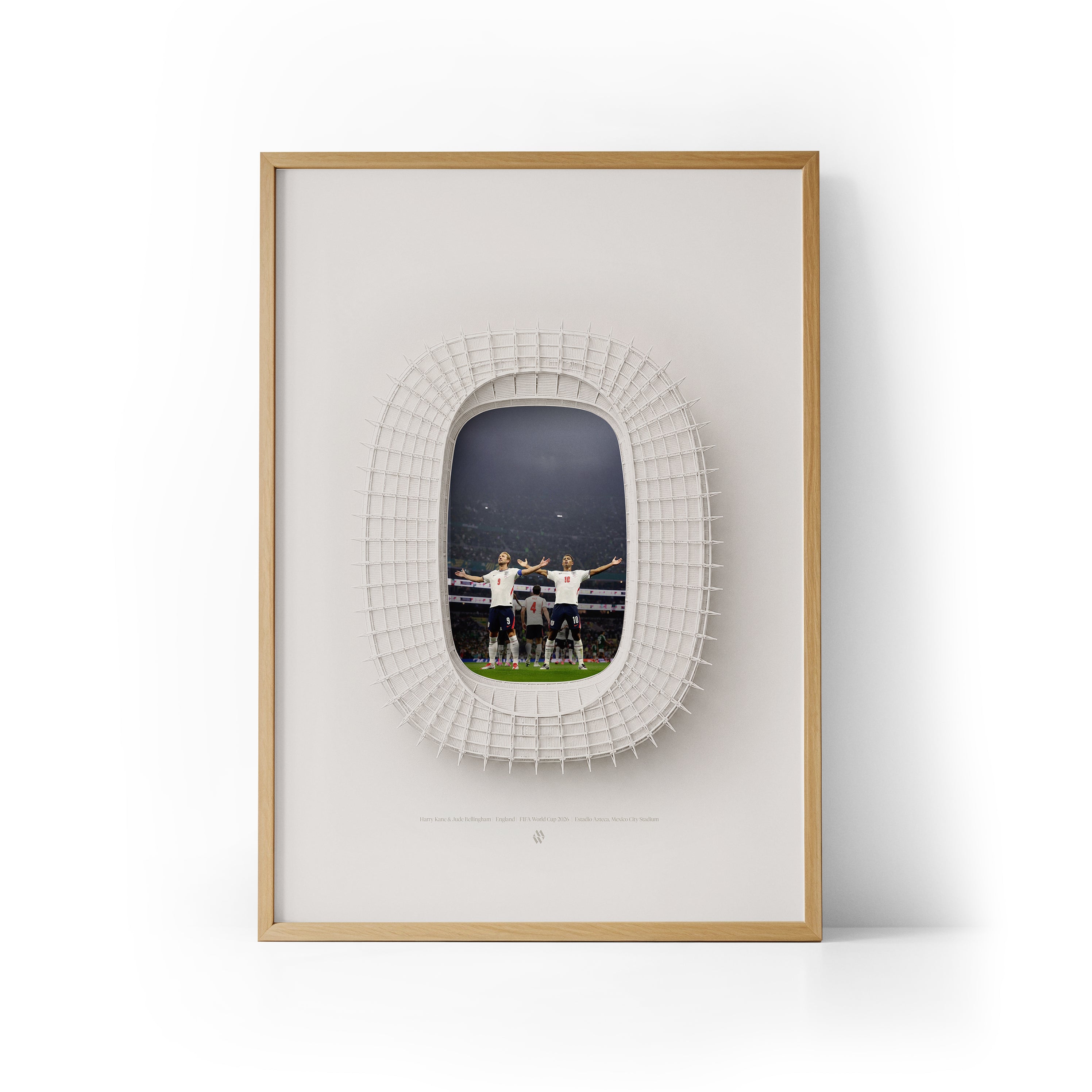 Kane & Bellingham x Azteca Framed Print
