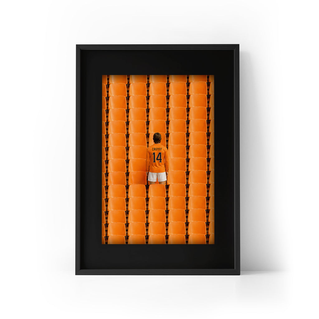LEGEND Johan Cruyff Framed Print