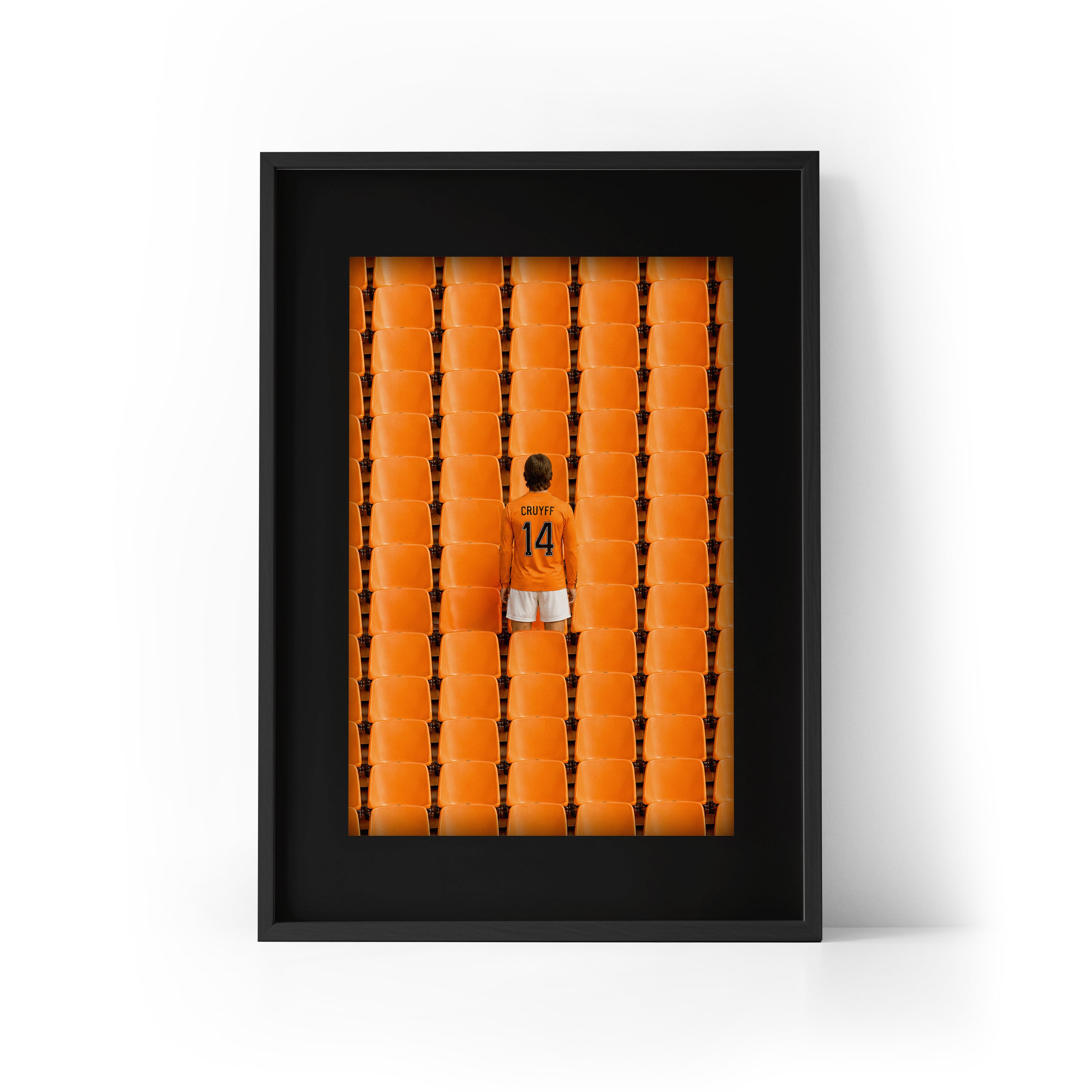 LEGEND Johan Cruyff Framed Print