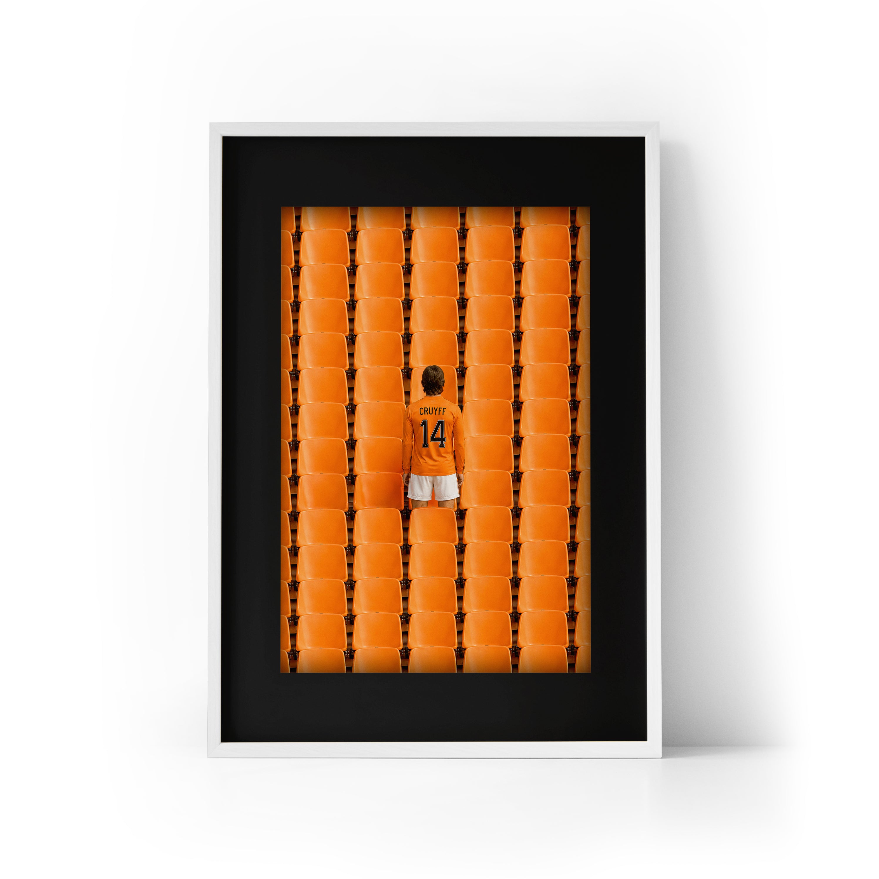 LEGEND Johan Cruyff Framed Print