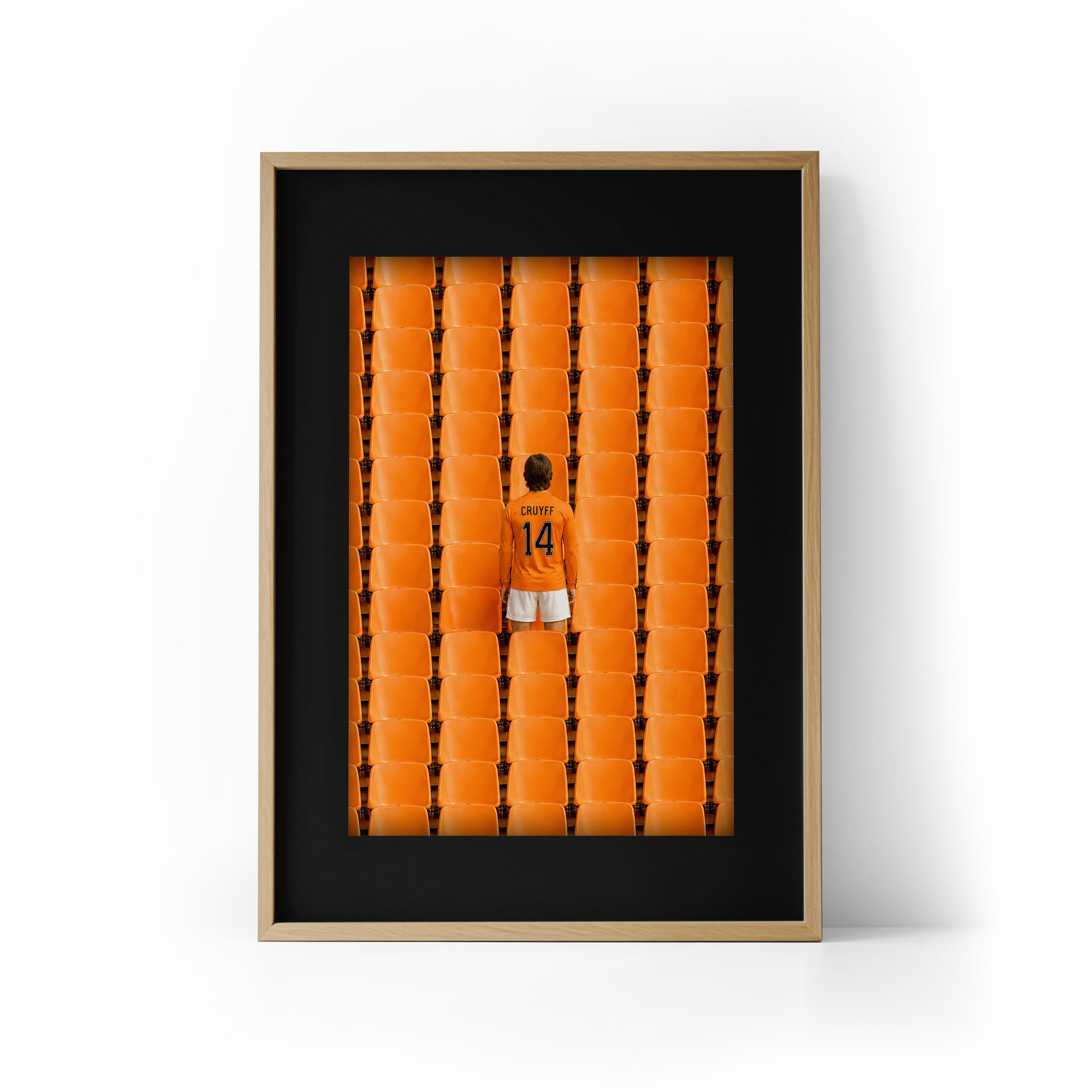 LEGEND Johan Cruyff Framed Print