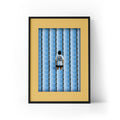 LEGEND Maradona x Argentina Framed Print