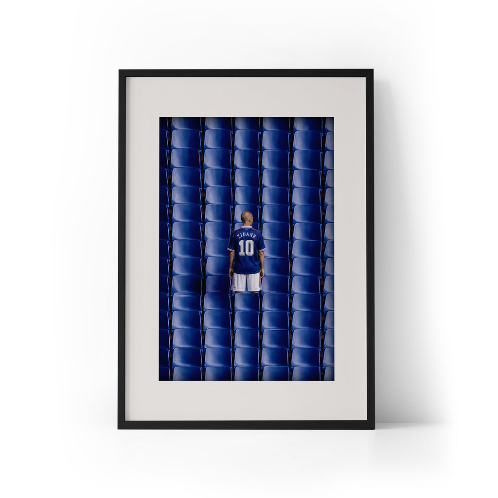 LEGEND Zidane Framed Print