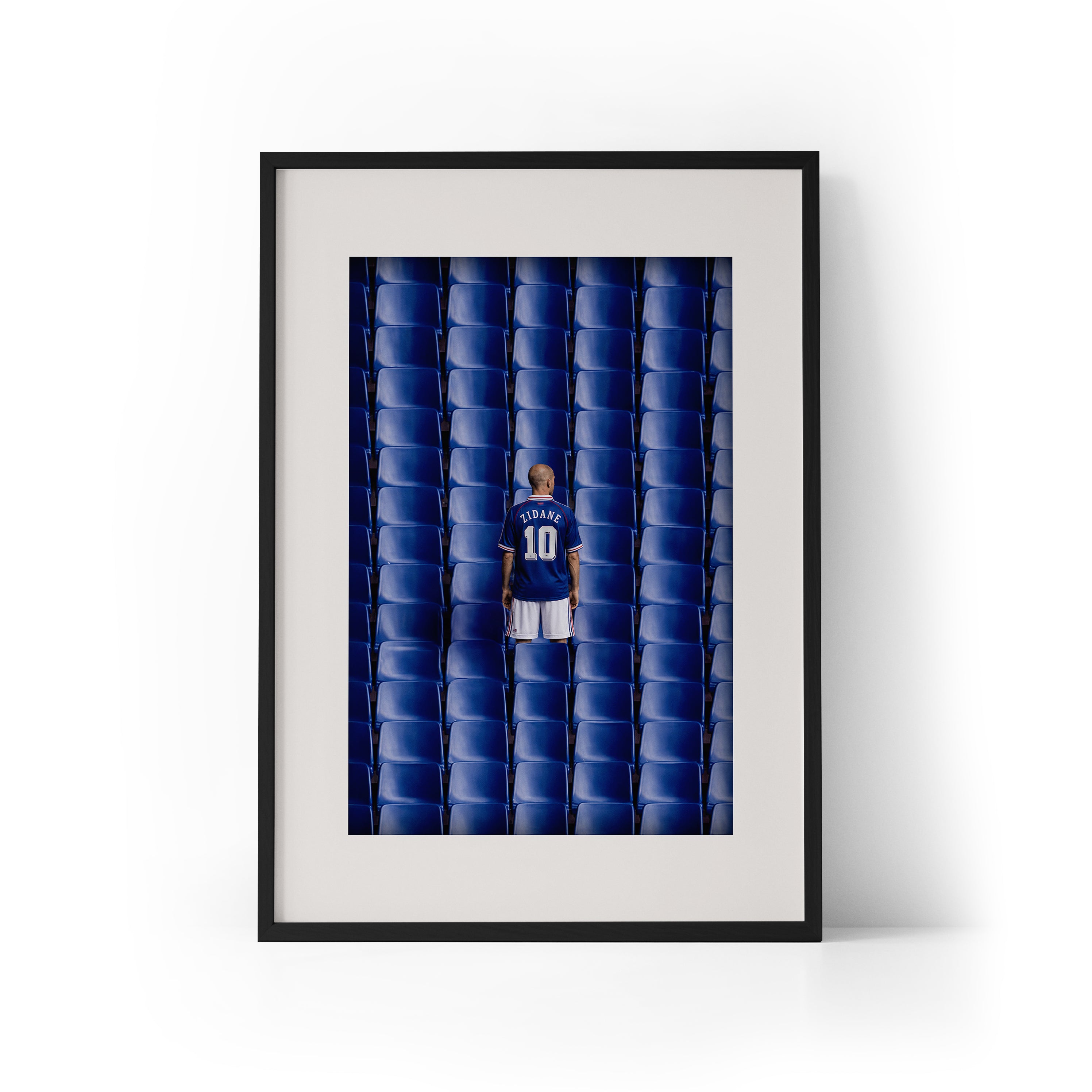 LEGEND Zidane Framed Print