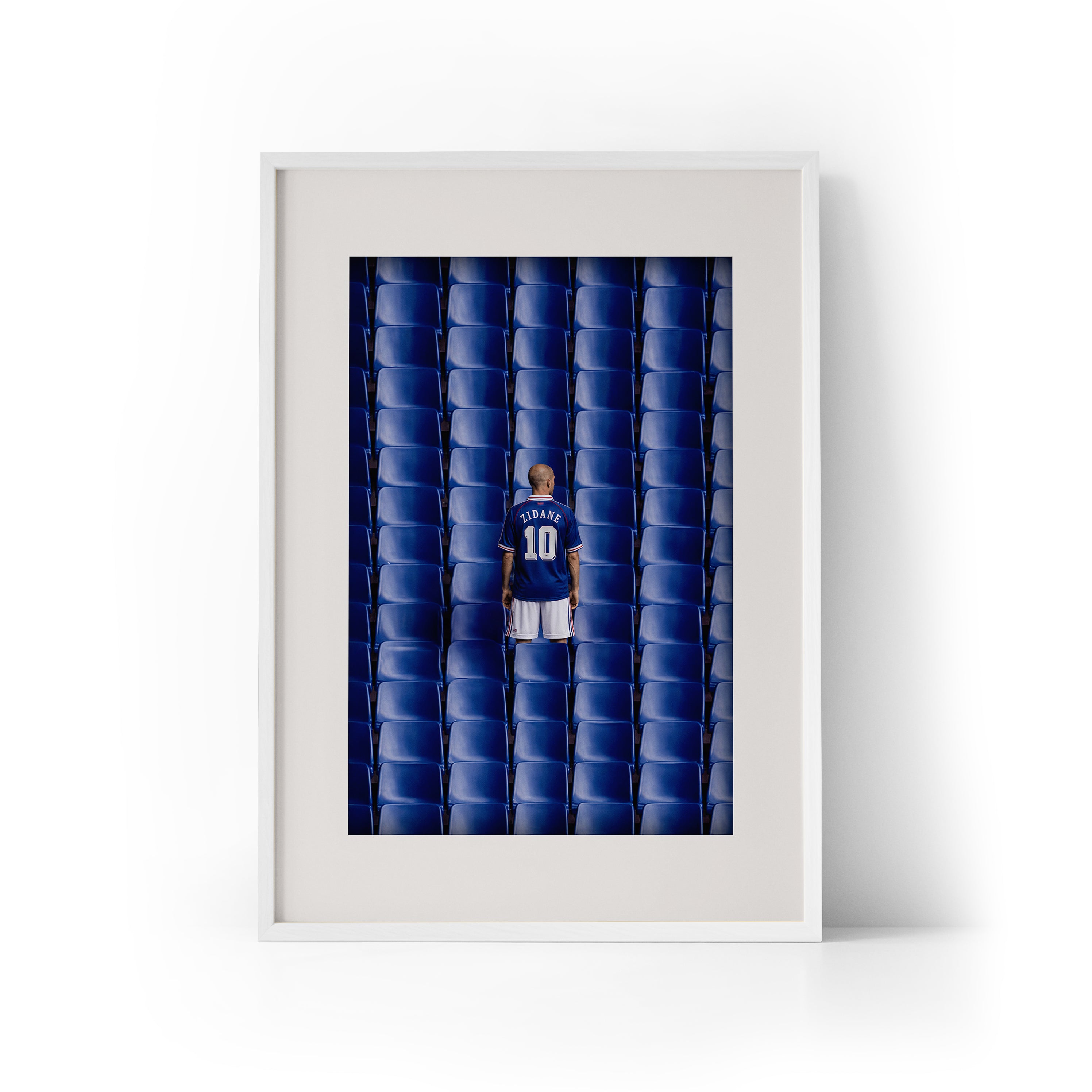 LEGEND Zidane Framed Print