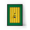 LEGEND Pele Framed Print