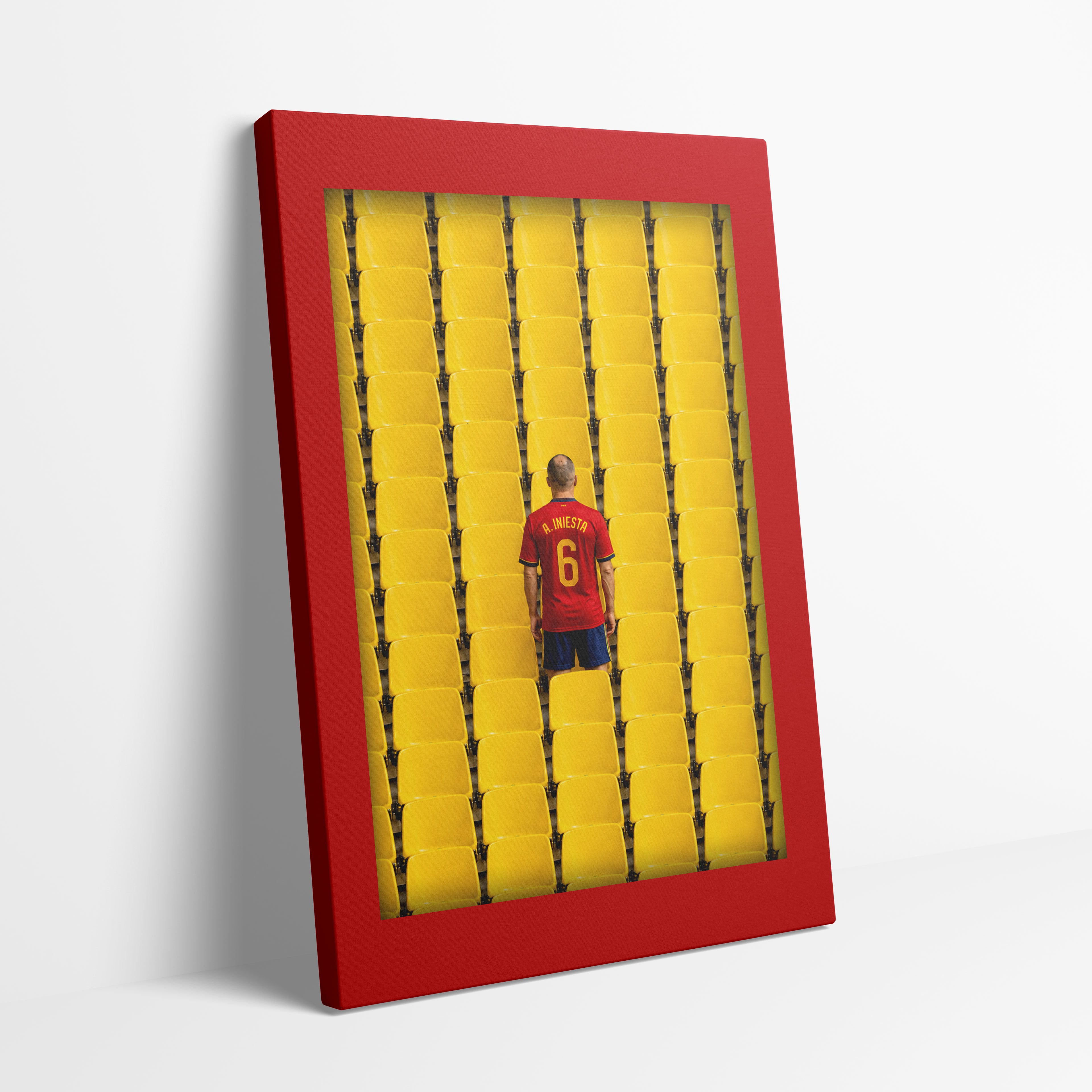 LEGEND Iniesta x Spain Canvas