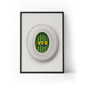 Brazil Legends x Maracana Stadium Framed Print