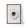 Lionel Messi WC22 Champion x Lusail Stadium Framed Canvas