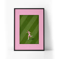 ICON Messi x Miami Framed Print