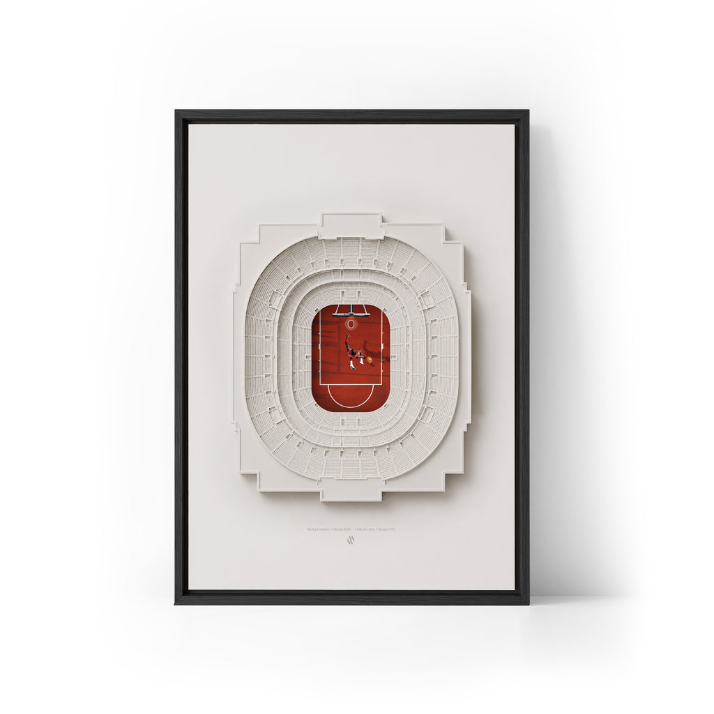 Michael Jordan x Chicago Framed Canvas