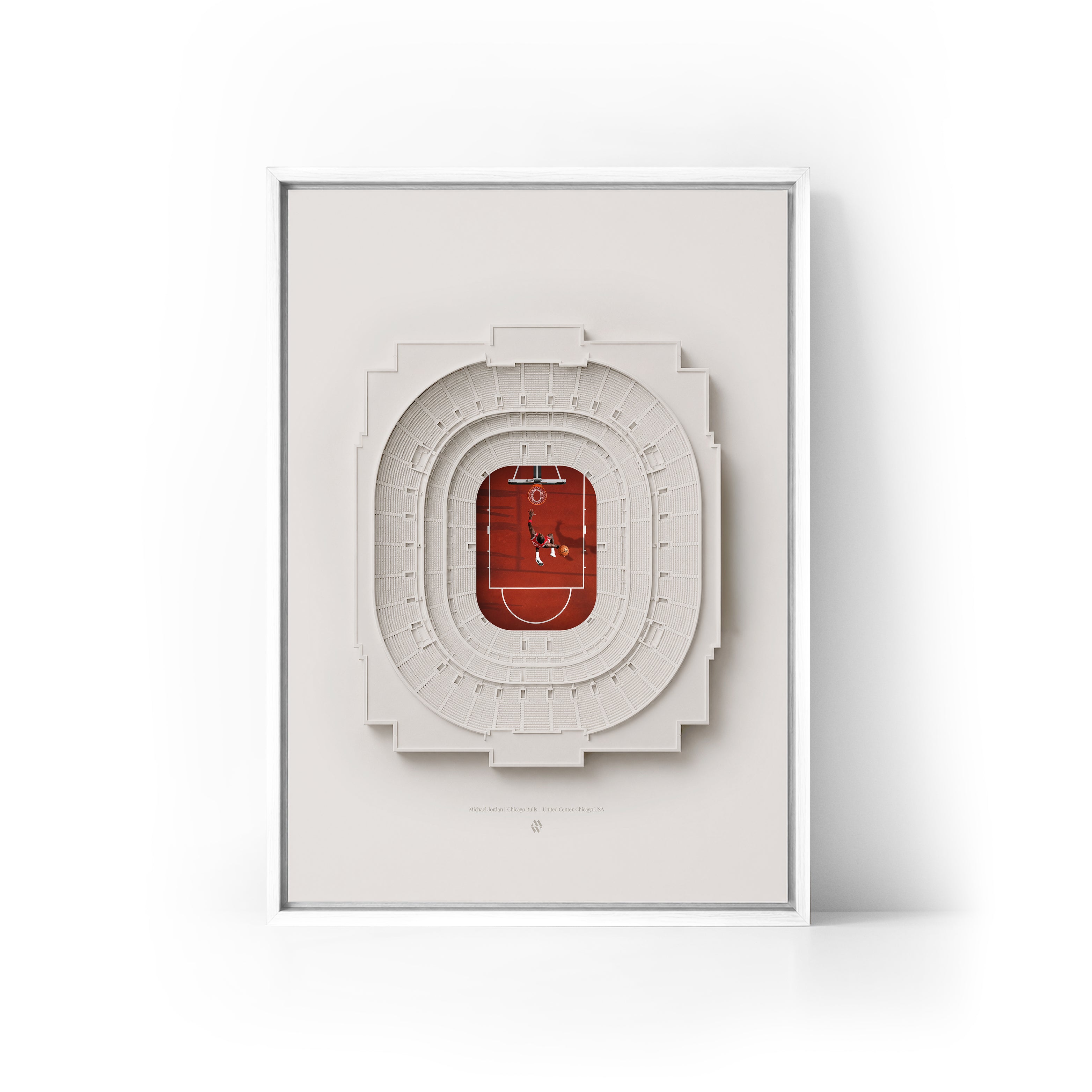Michael Jordan x Chicago Framed Canvas