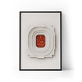 Michael Jordan x Chicago Framed Print